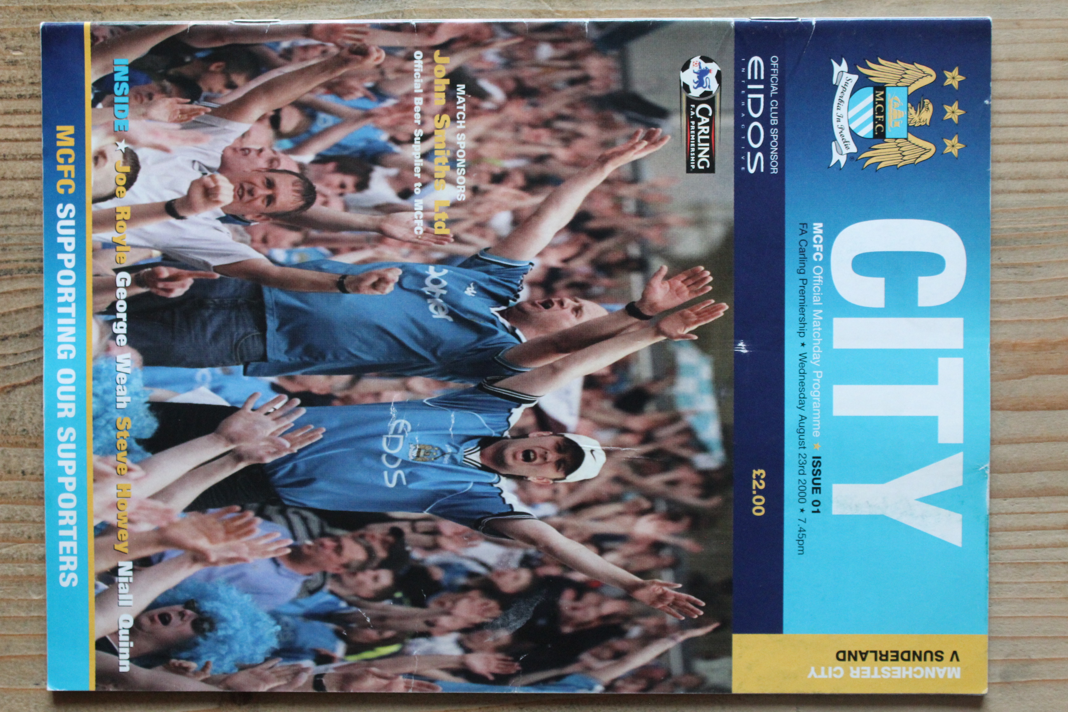 Manchester City FC v Sunderland FC