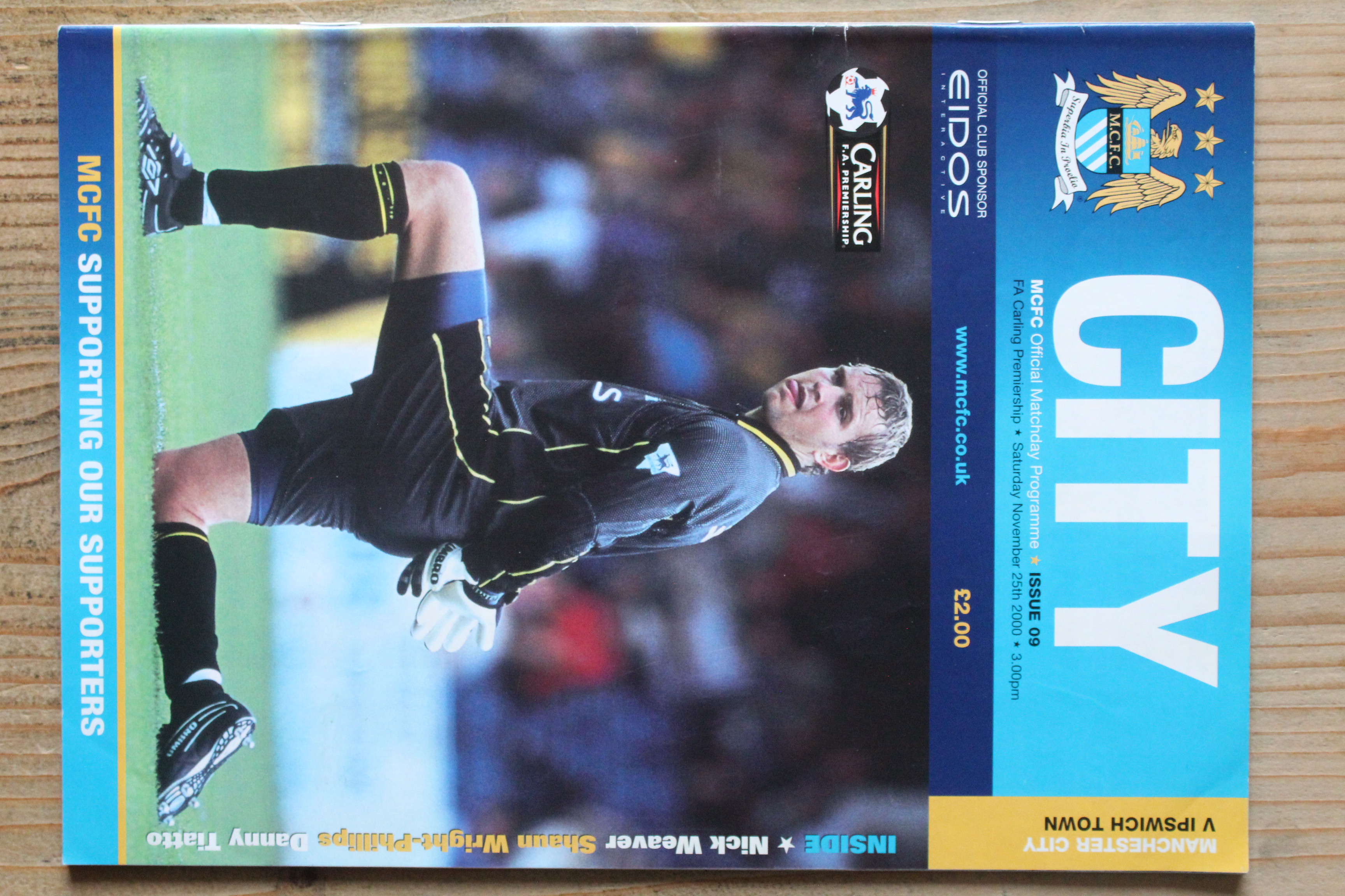 Manchester City FC v Ipswich Town FC