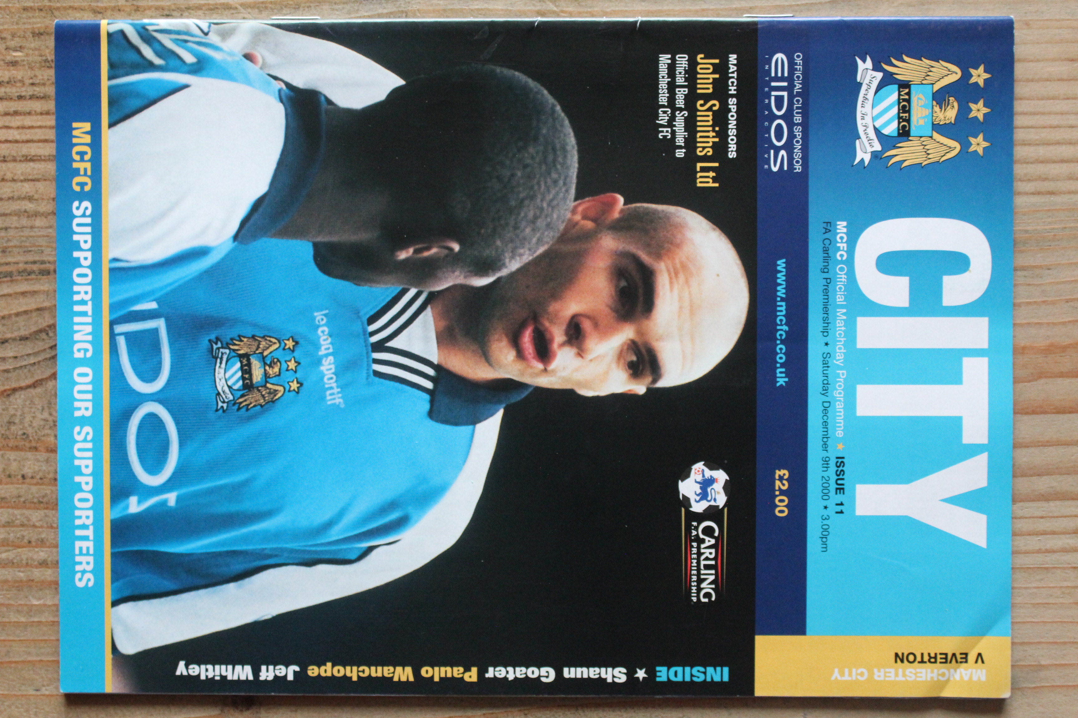 Manchester City FC v Everton FC