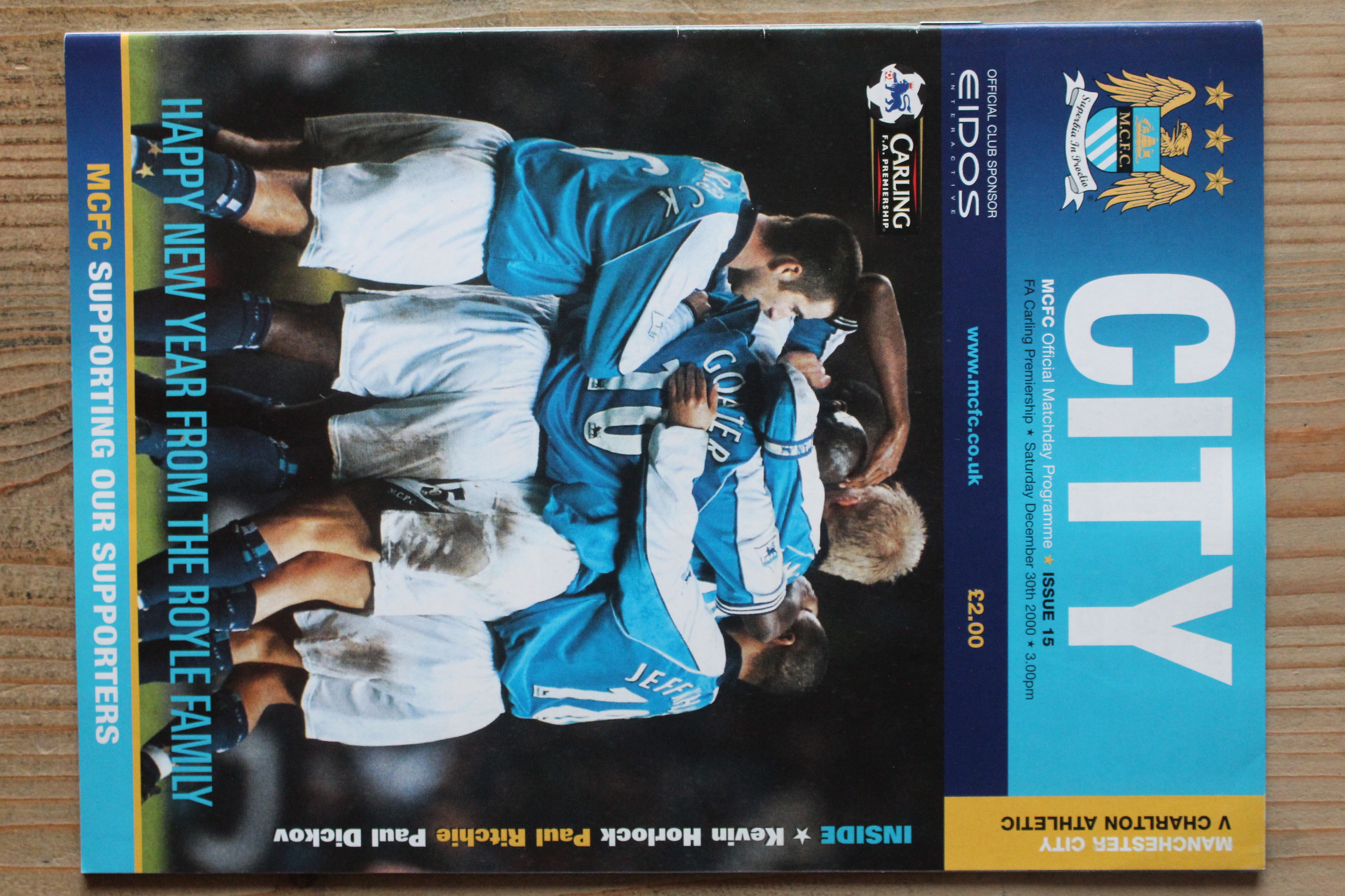 Manchester City FC v Charlton Athletic FC