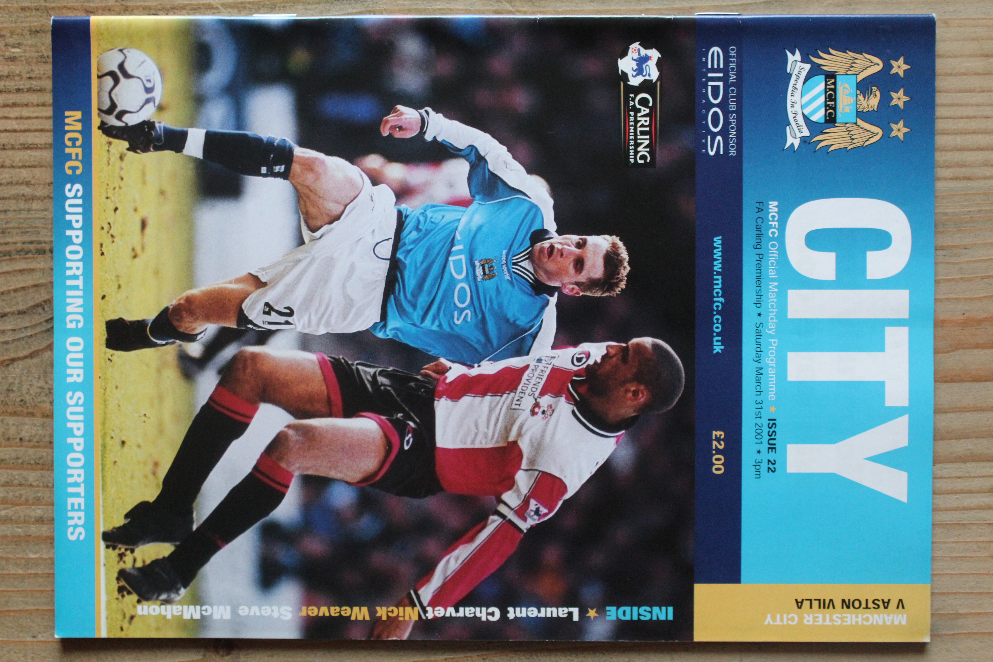 Manchester City FC v Aston Villa FC