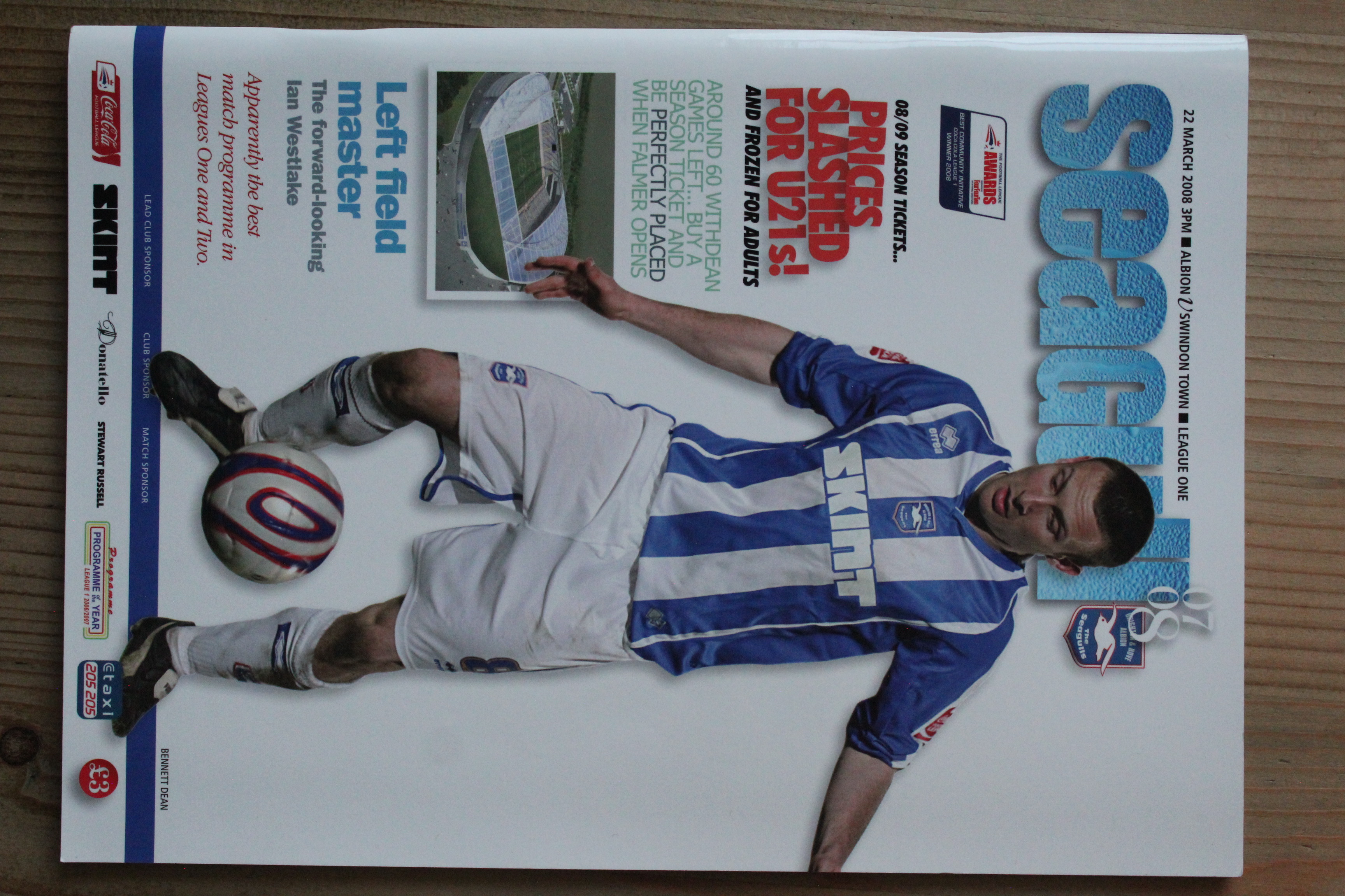 Brighton & Hove Albion FC v Swindon Town FC