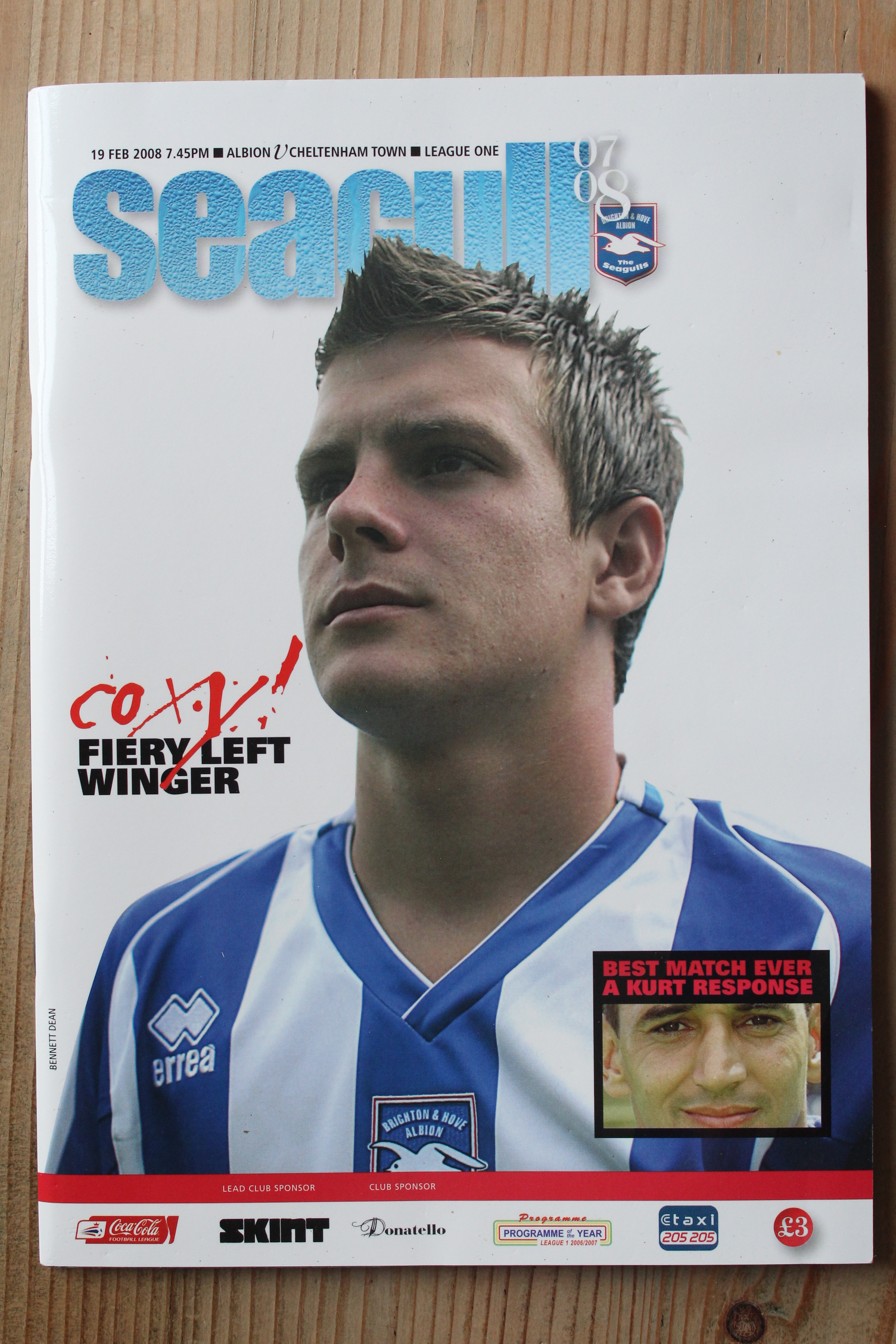 Brighton & Hove Albion FC v Cheltenham Town FC