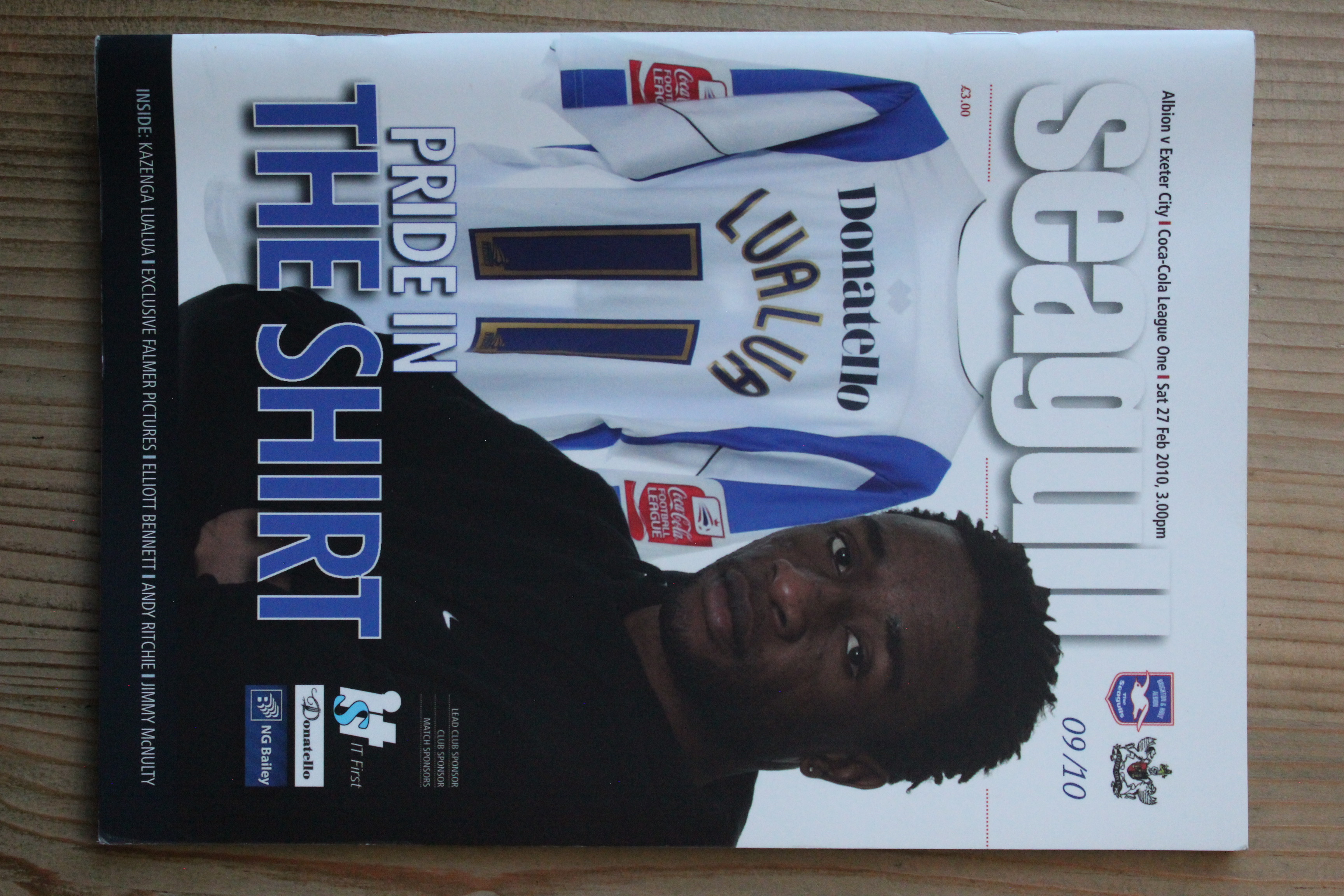 Brighton & Hove Albion FC v Exeter City FC