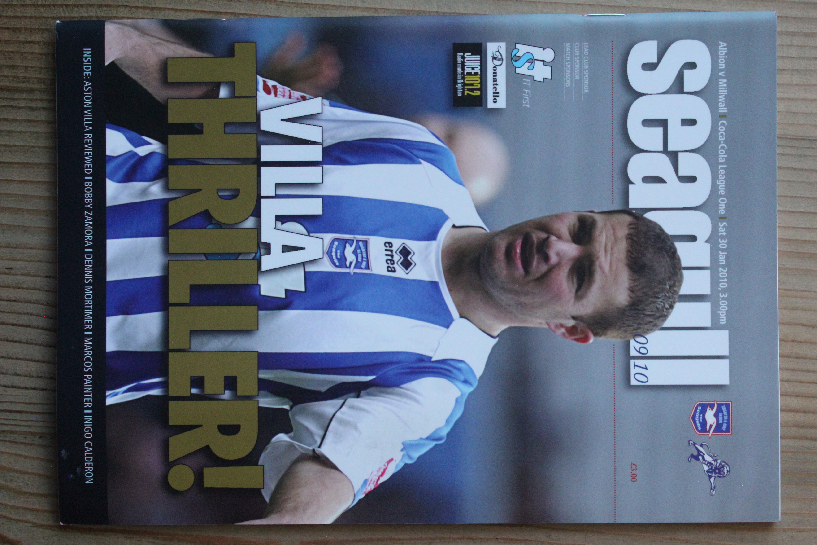 Brighton & Hove Albion FC v Millwall FC