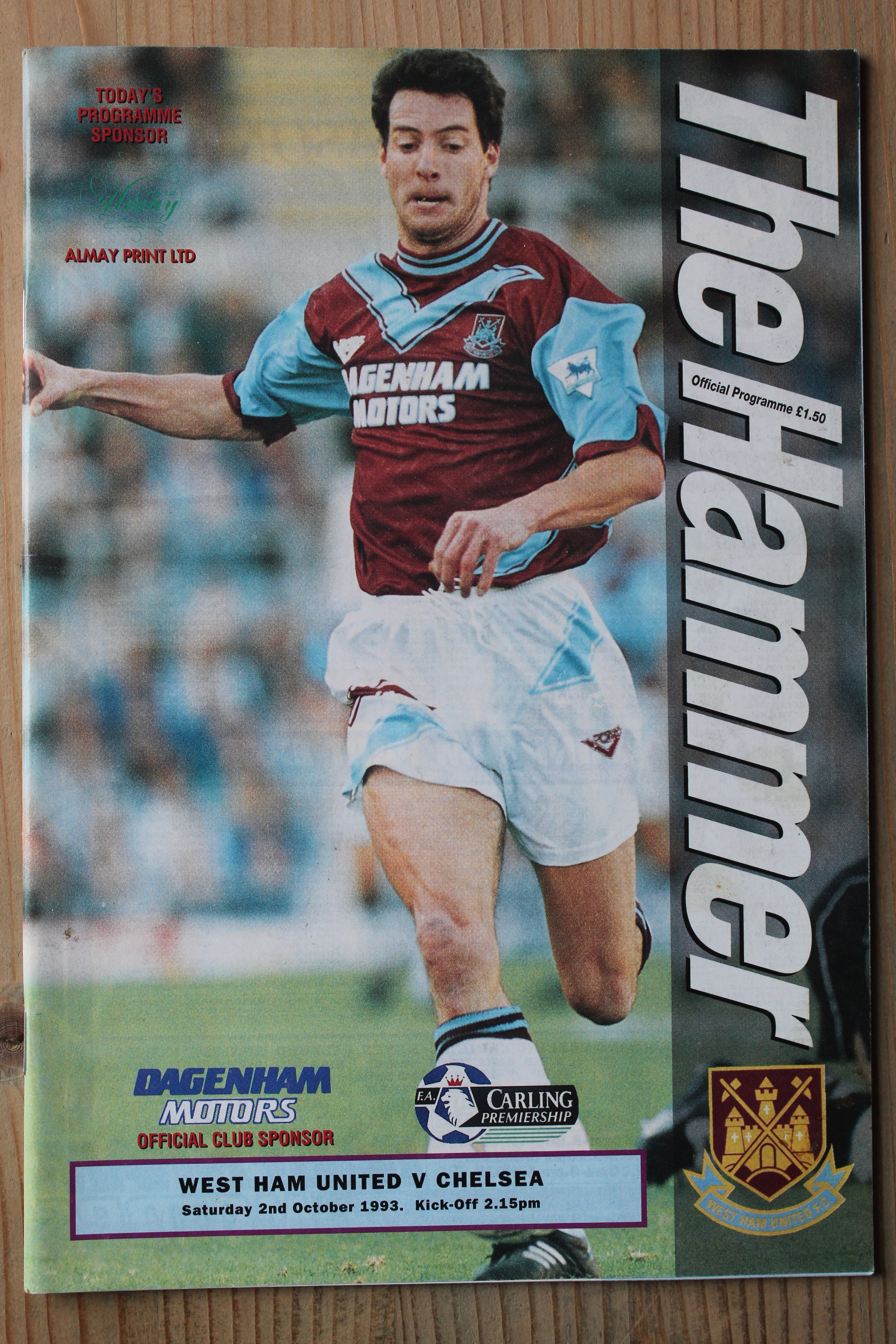 West Ham United FC v Chelsea FC