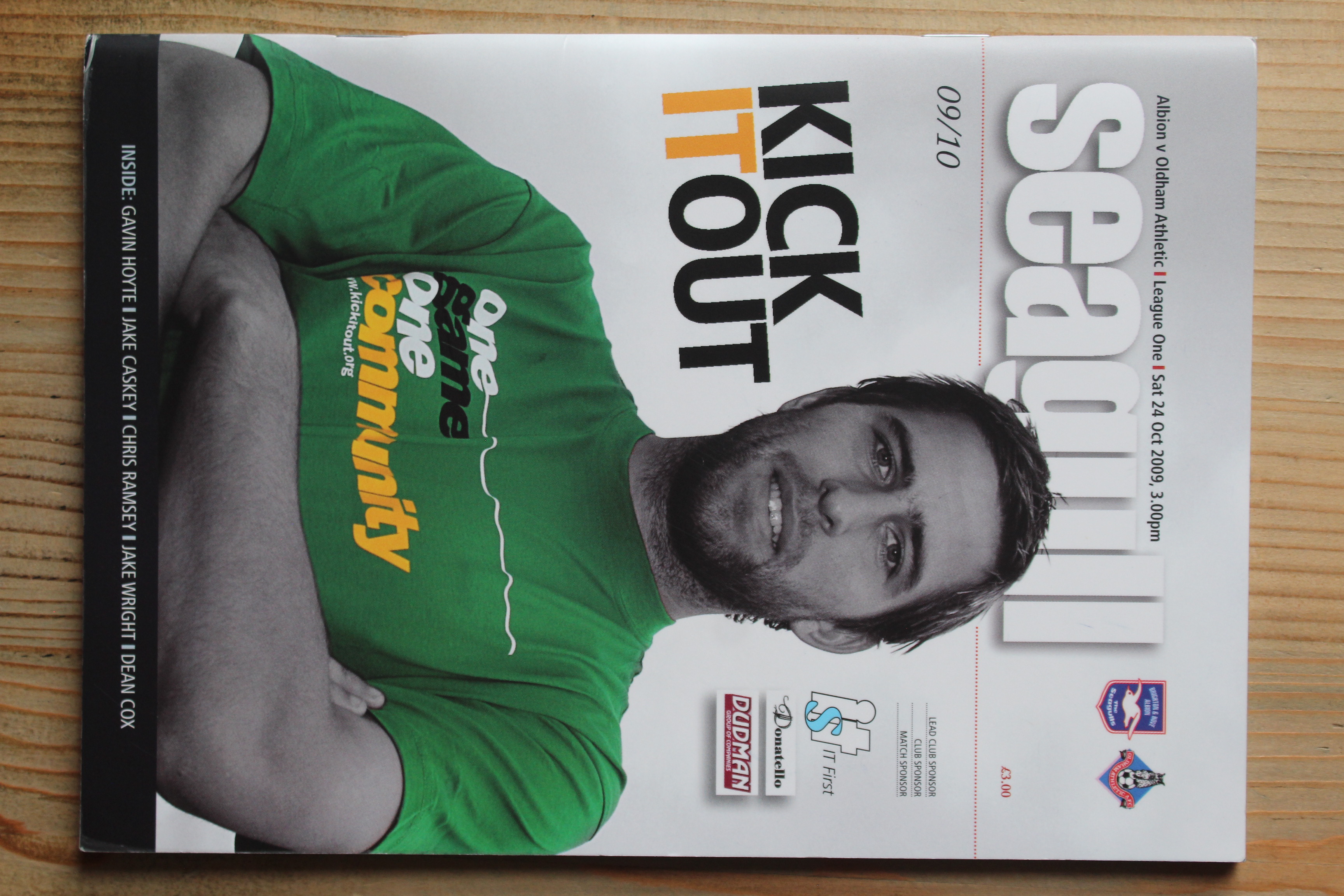 Brighton & Hove Albion FC v Oldham Athletic FC