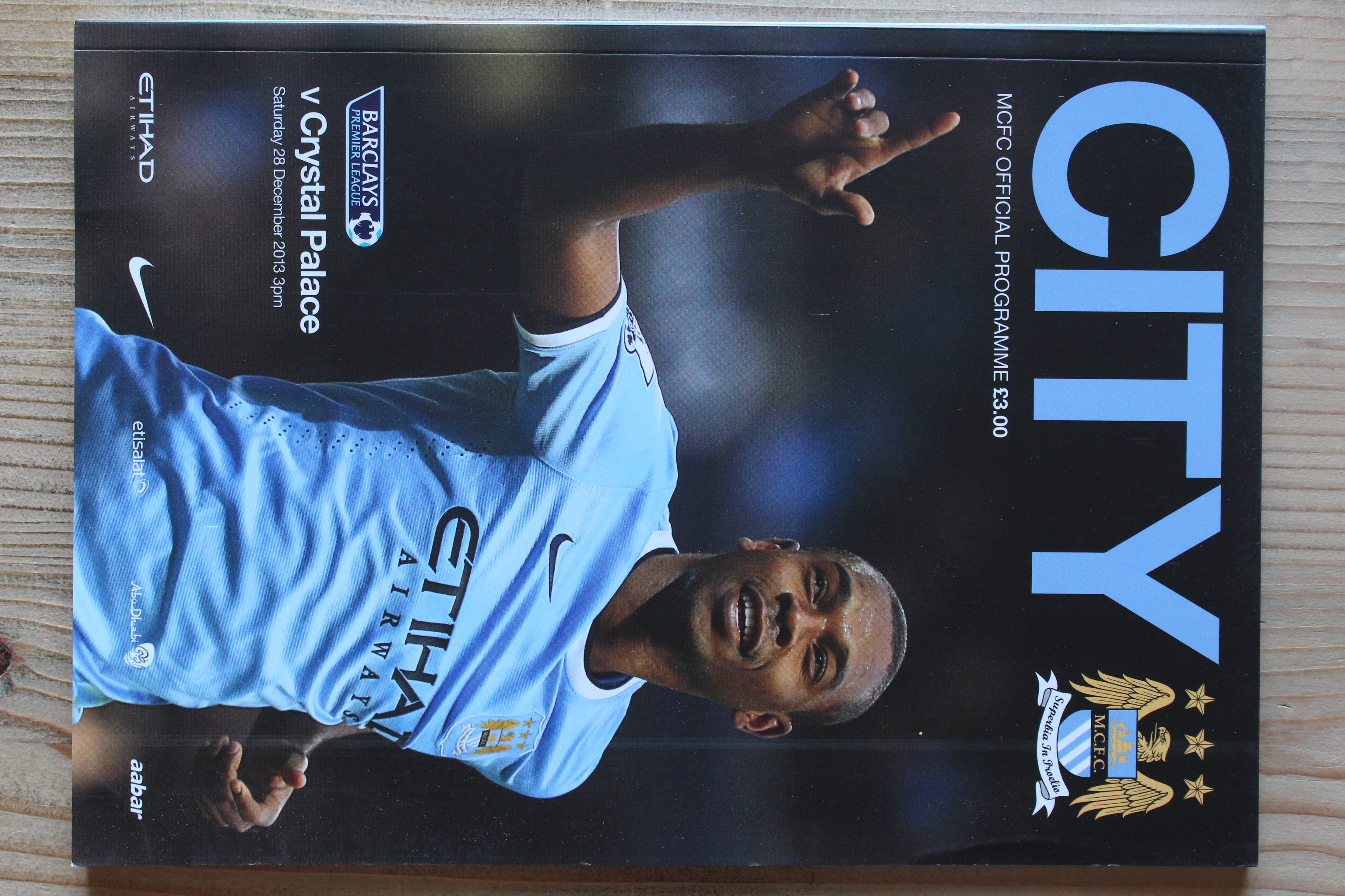 Manchester City FC v Crystal Palace FC
