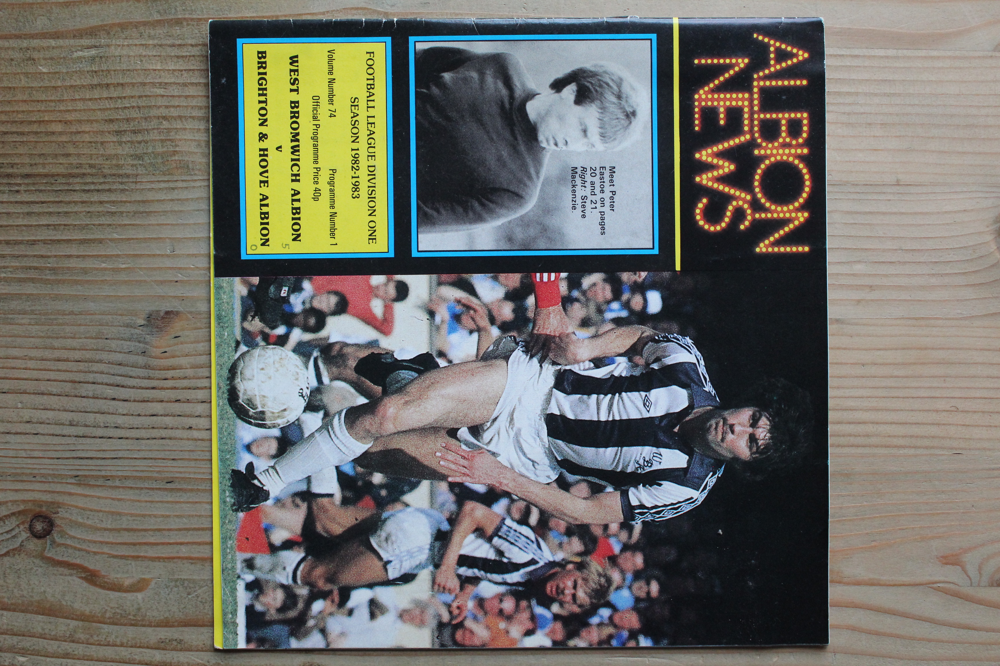 West Bromwich Albion FC  v Brighton & Hove Albion FC