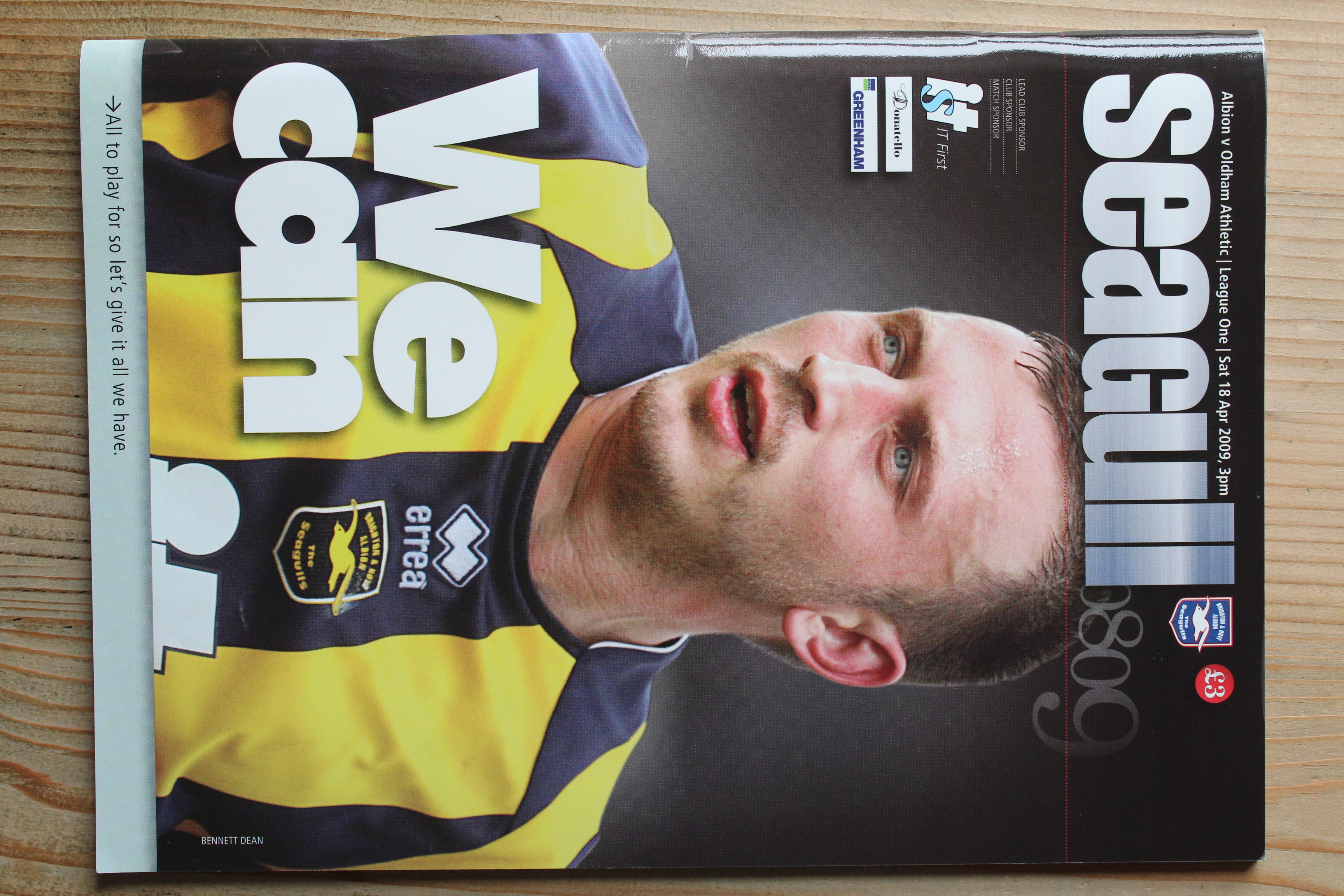 Brighton & Hove Albion FC v Oldham Athletic FC