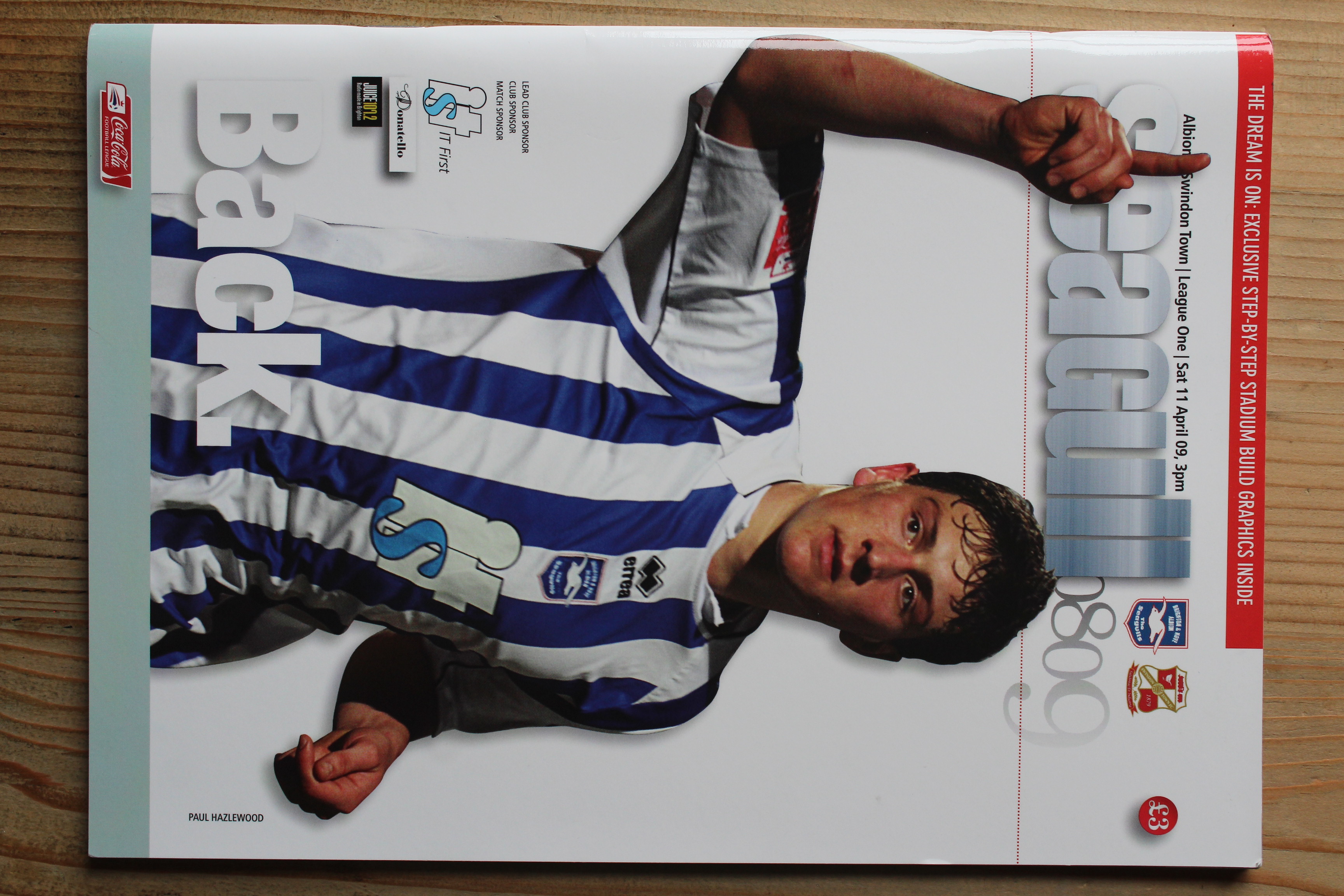 Brighton & Hove Albion FC v Swindon Town FC
