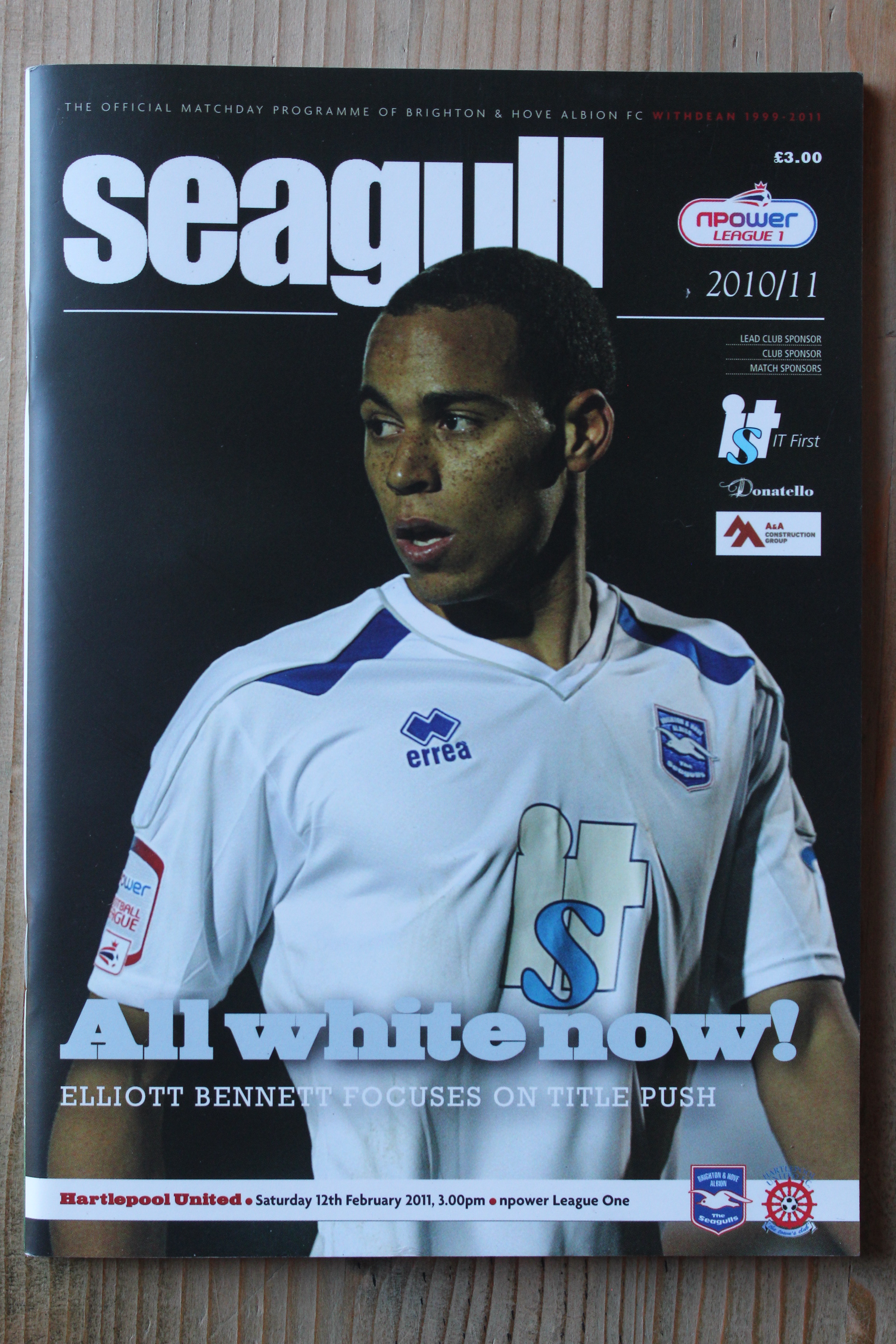 Brighton & Hove Albion FC v Hartlepool United