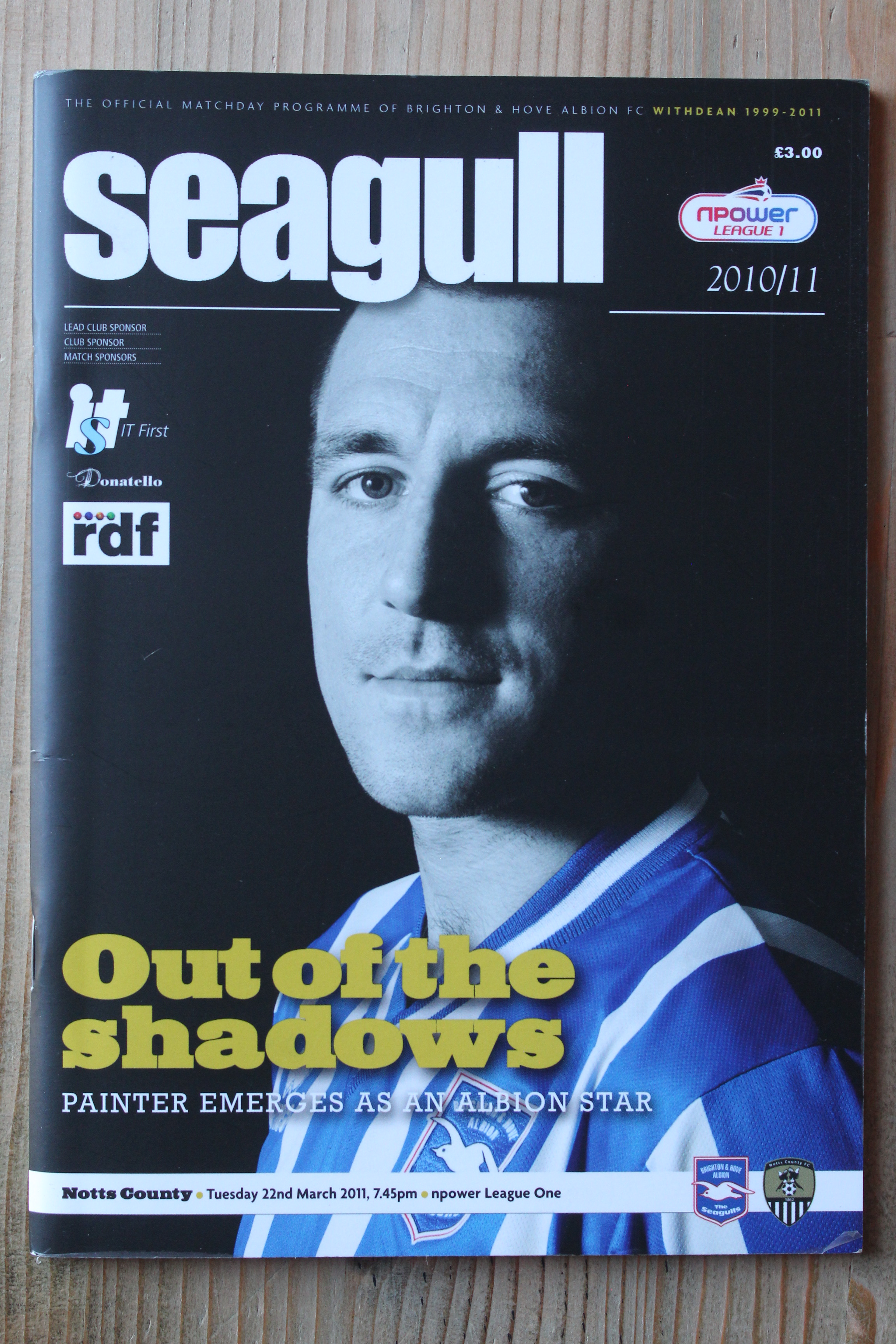 Brighton & Hove Albion FC v Notts County FC