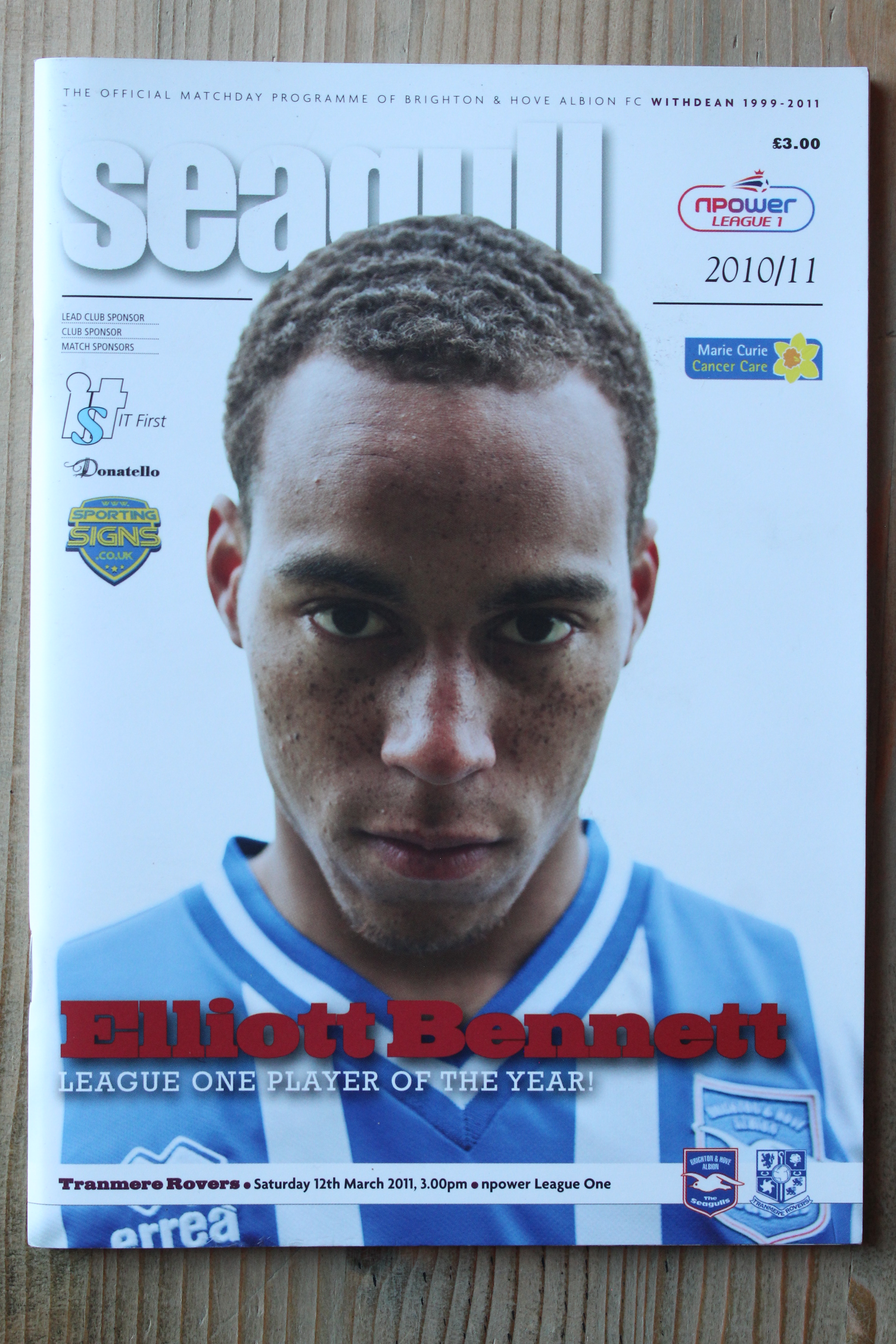 Brighton & Hove Albion FC v Tranmere Rovers FC