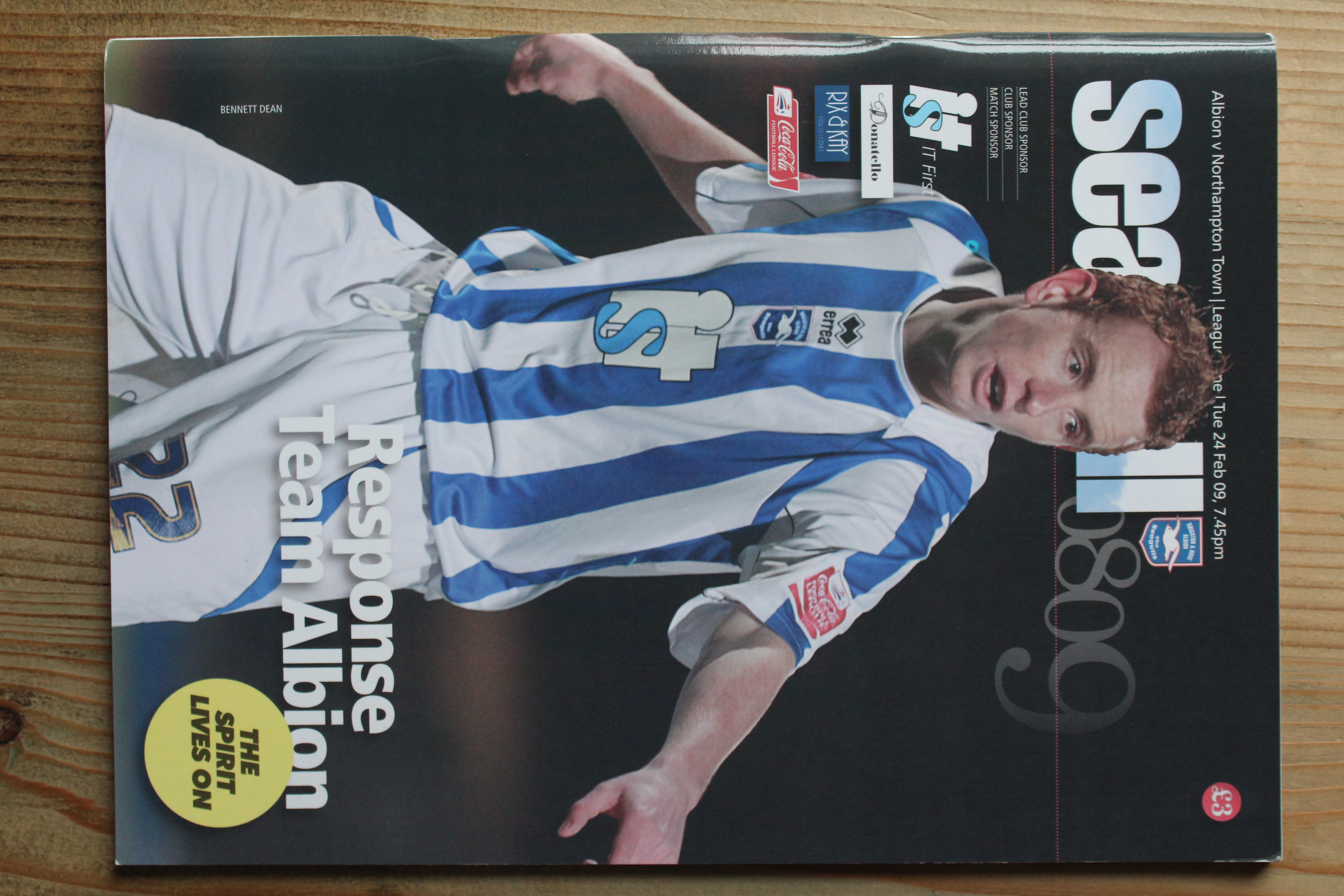 Brighton & Hove Albion FC v Northampton Town FC
