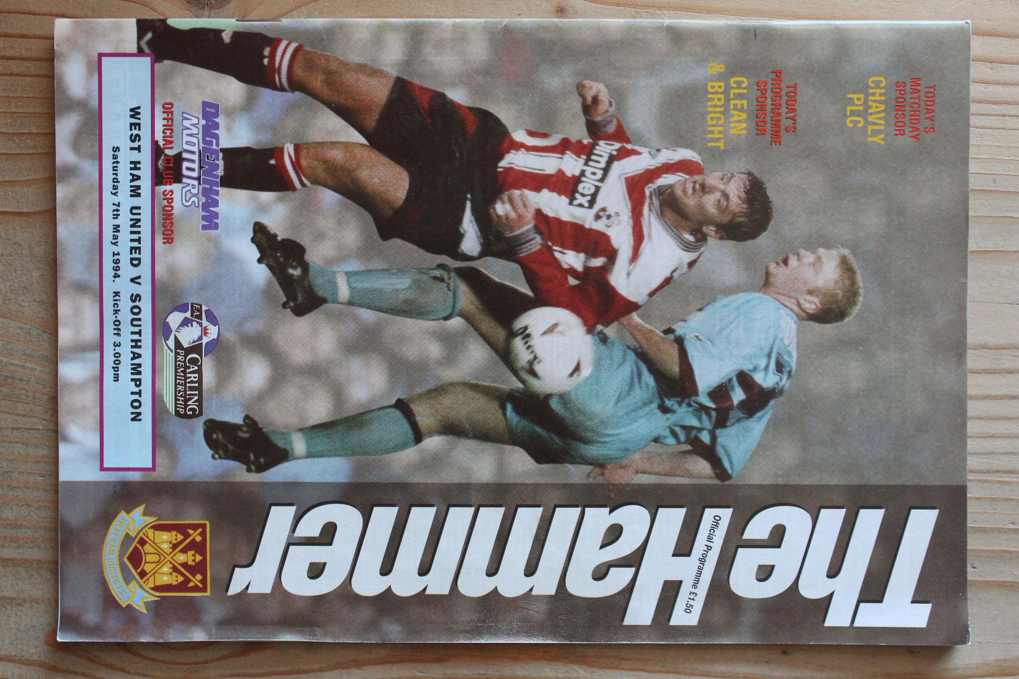 West Ham United FC v Southampton FC