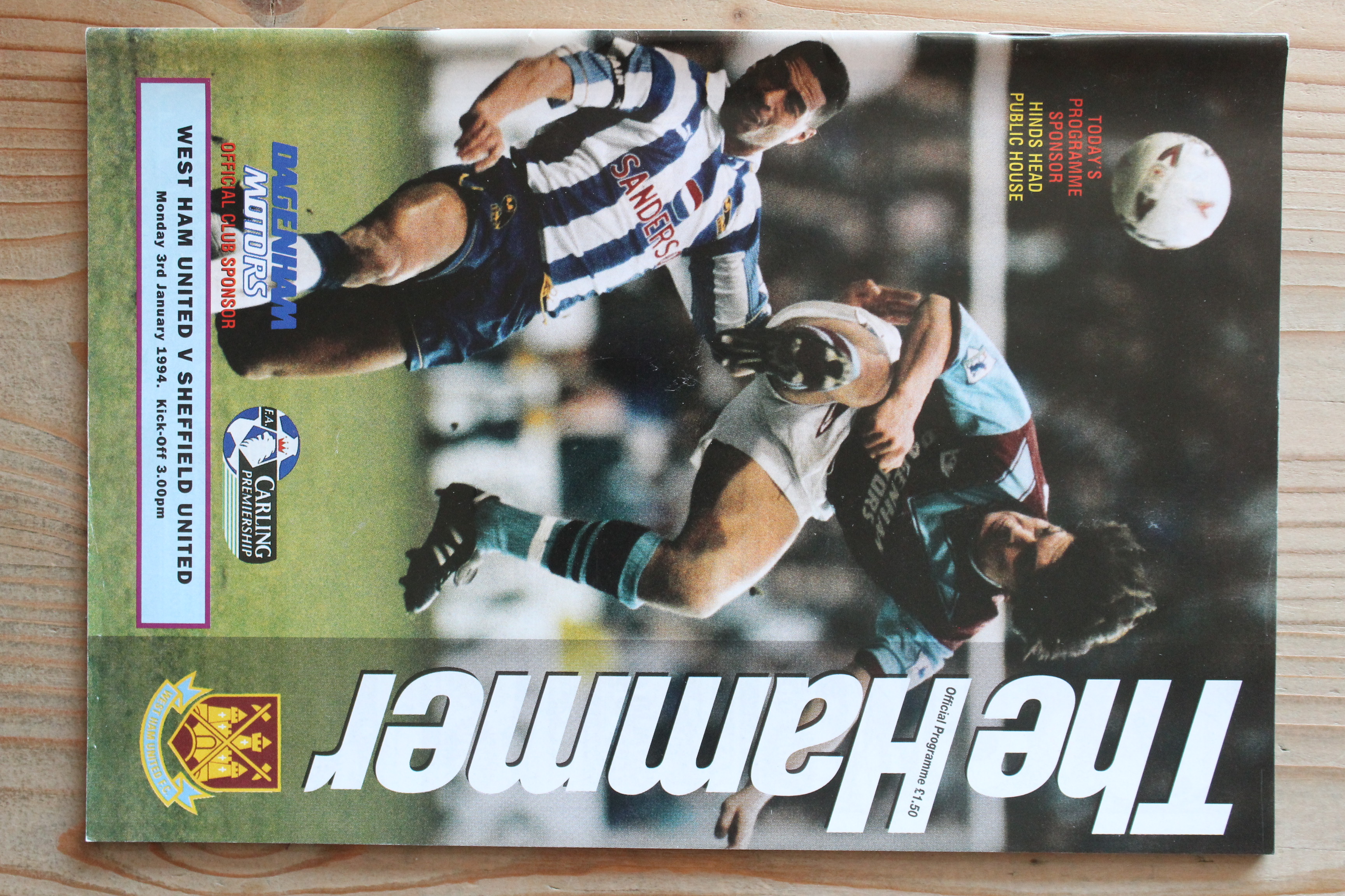 West Ham United FC v Sheffield United FC