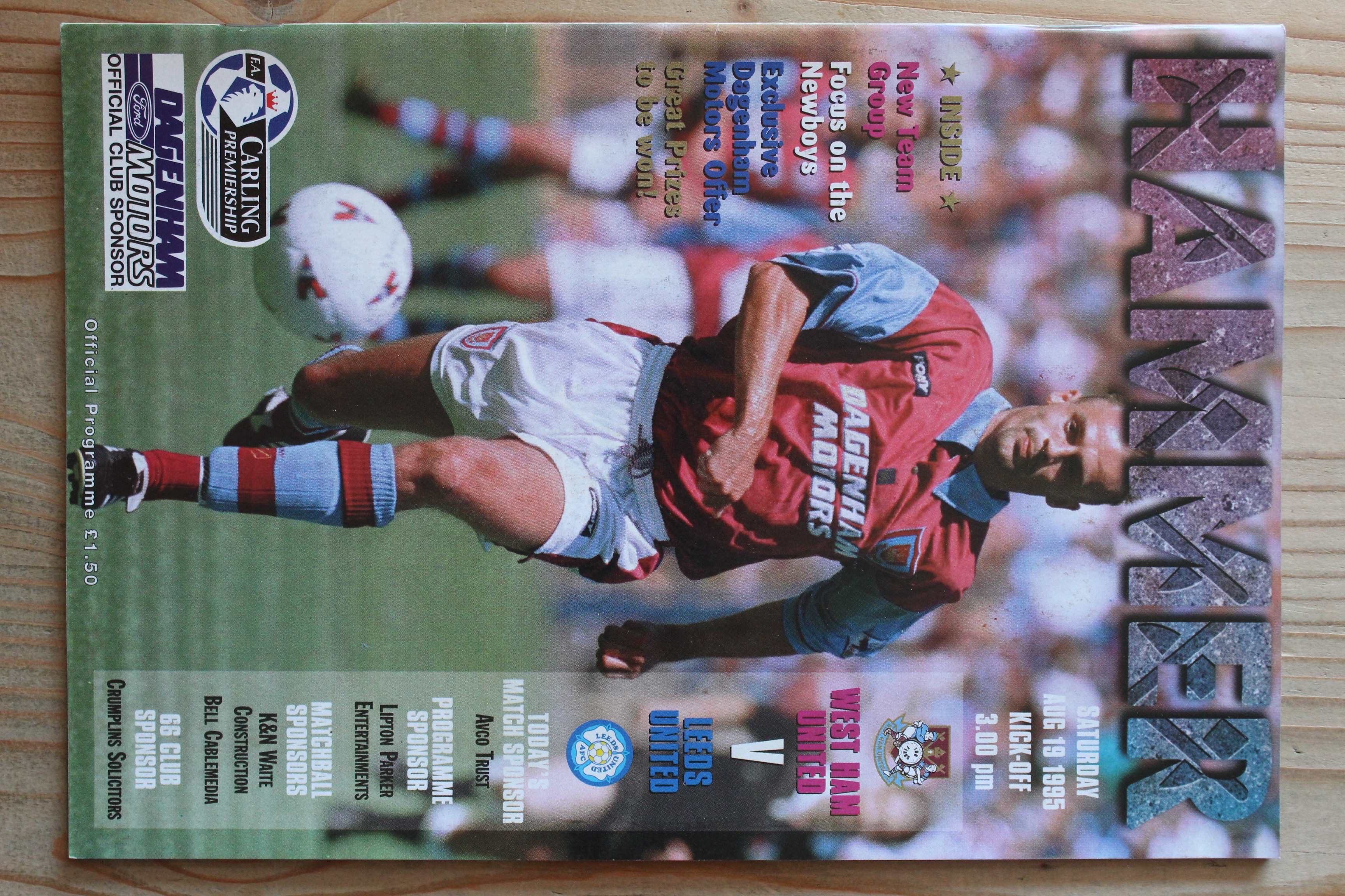 West Ham United FC v Leeds United FC