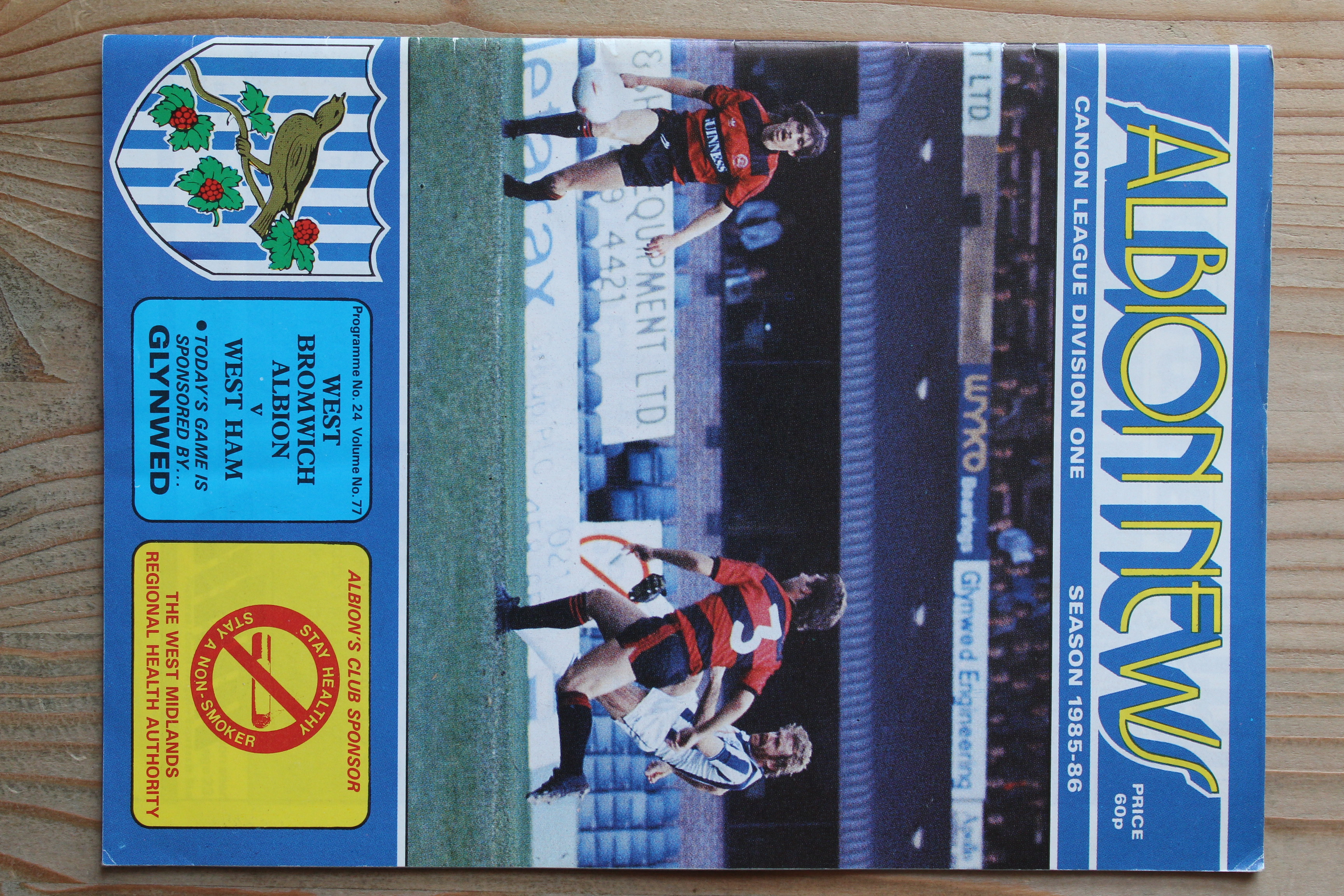 West Bromwich Albion FC  v West Ham United FC