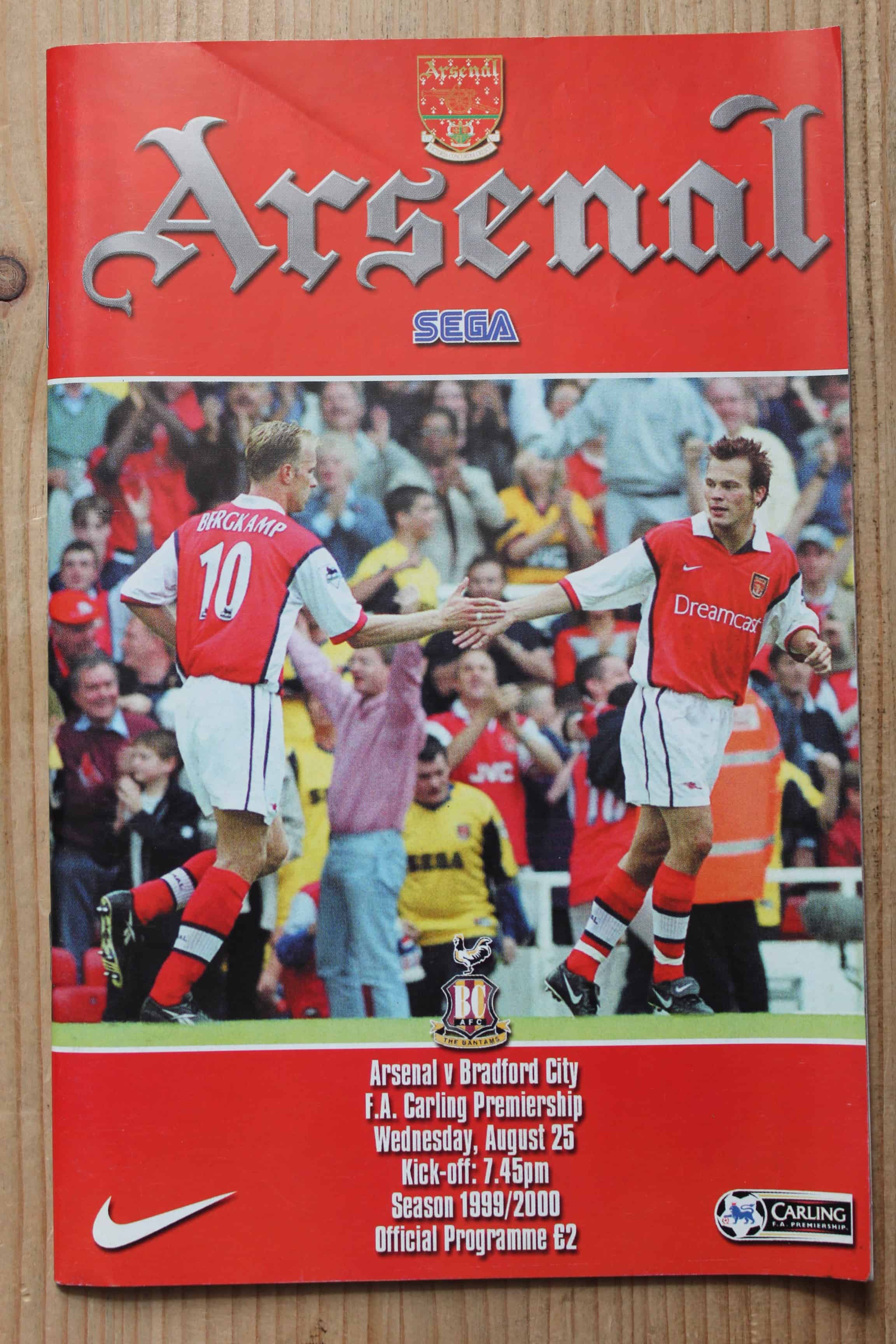 Arsenal FC v Bradford City FC