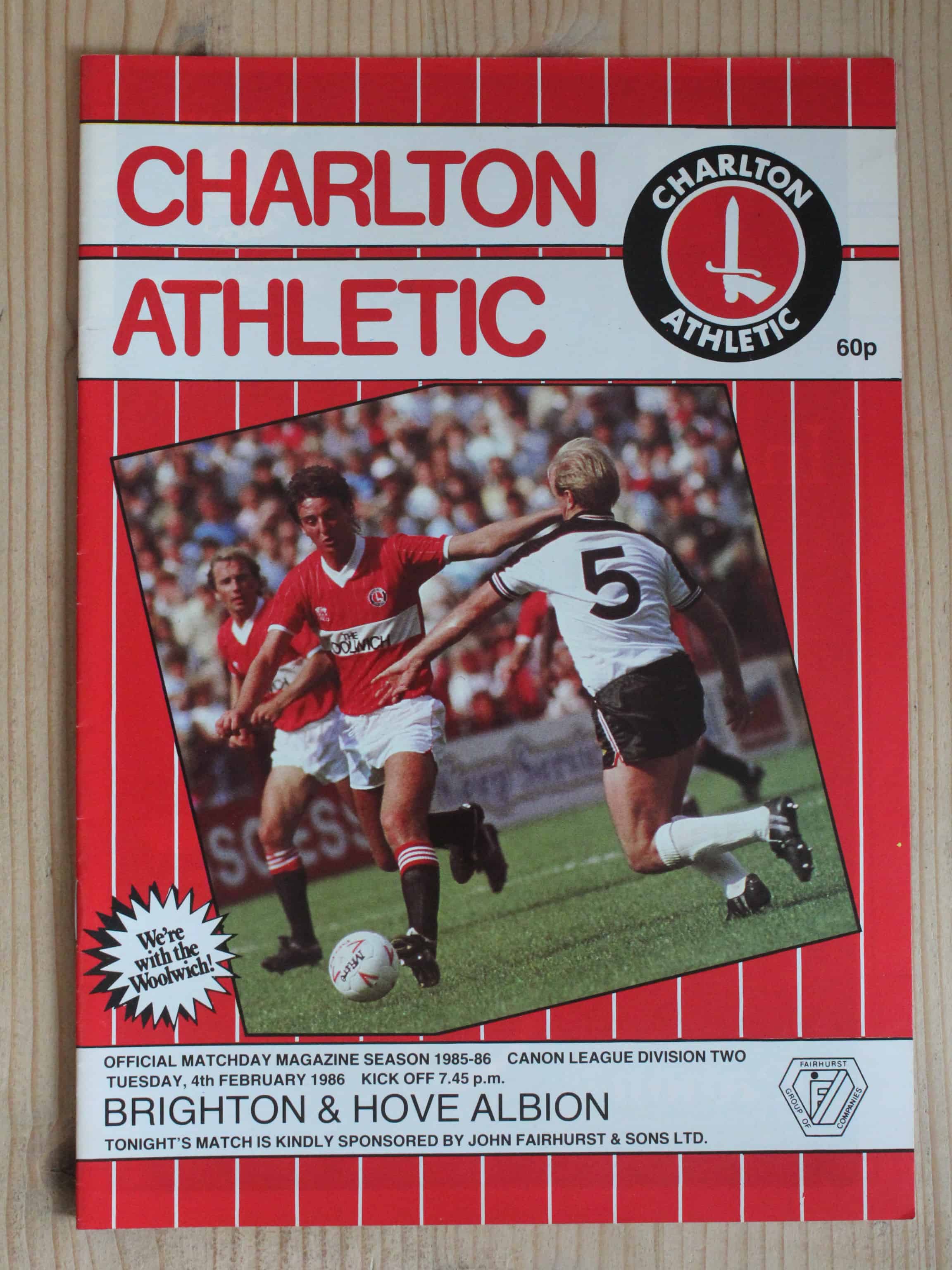Charlton Athletic FC v Brighton & Hove Albion FC