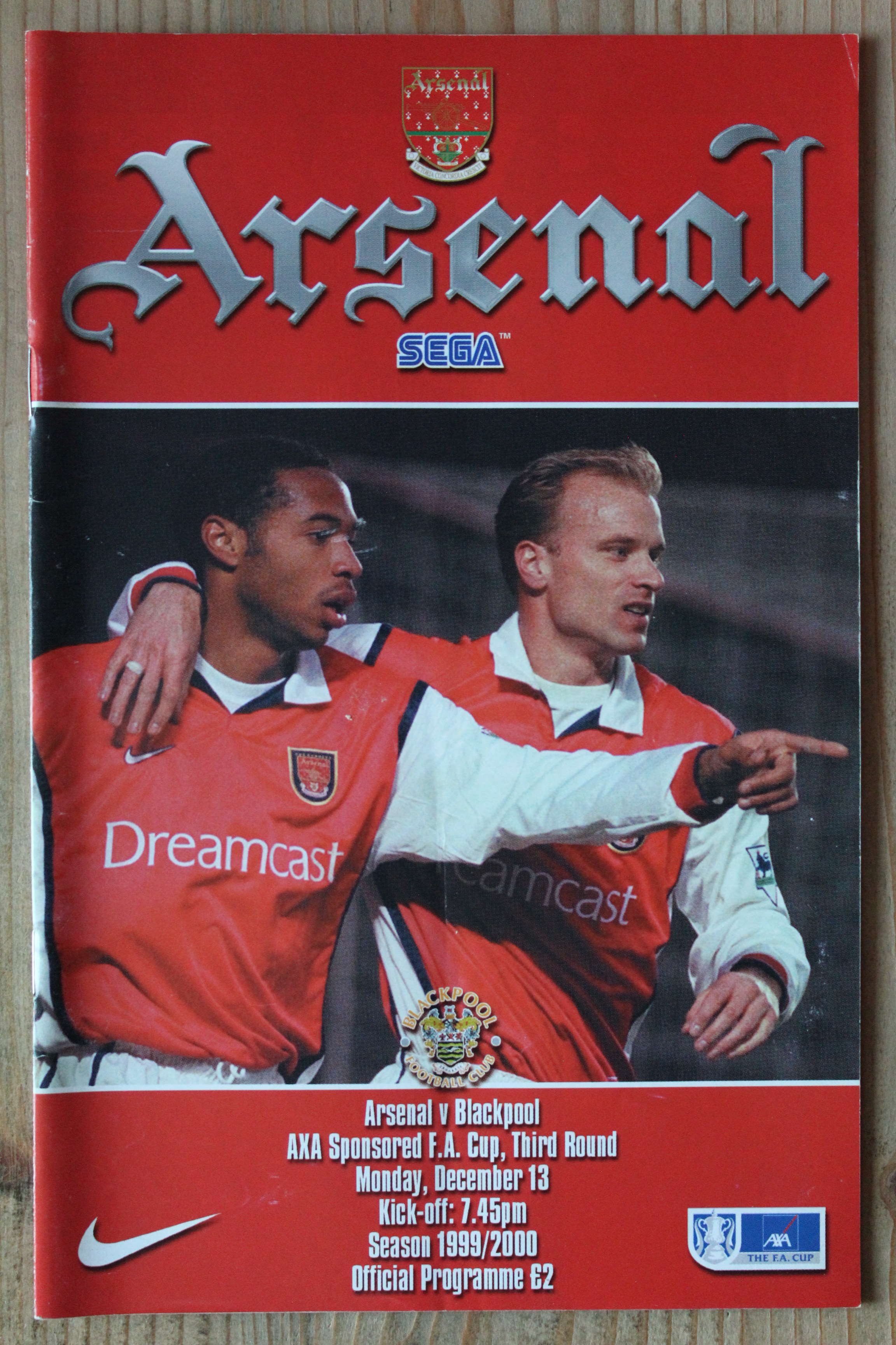 Arsenal FC v Blackpool FC
