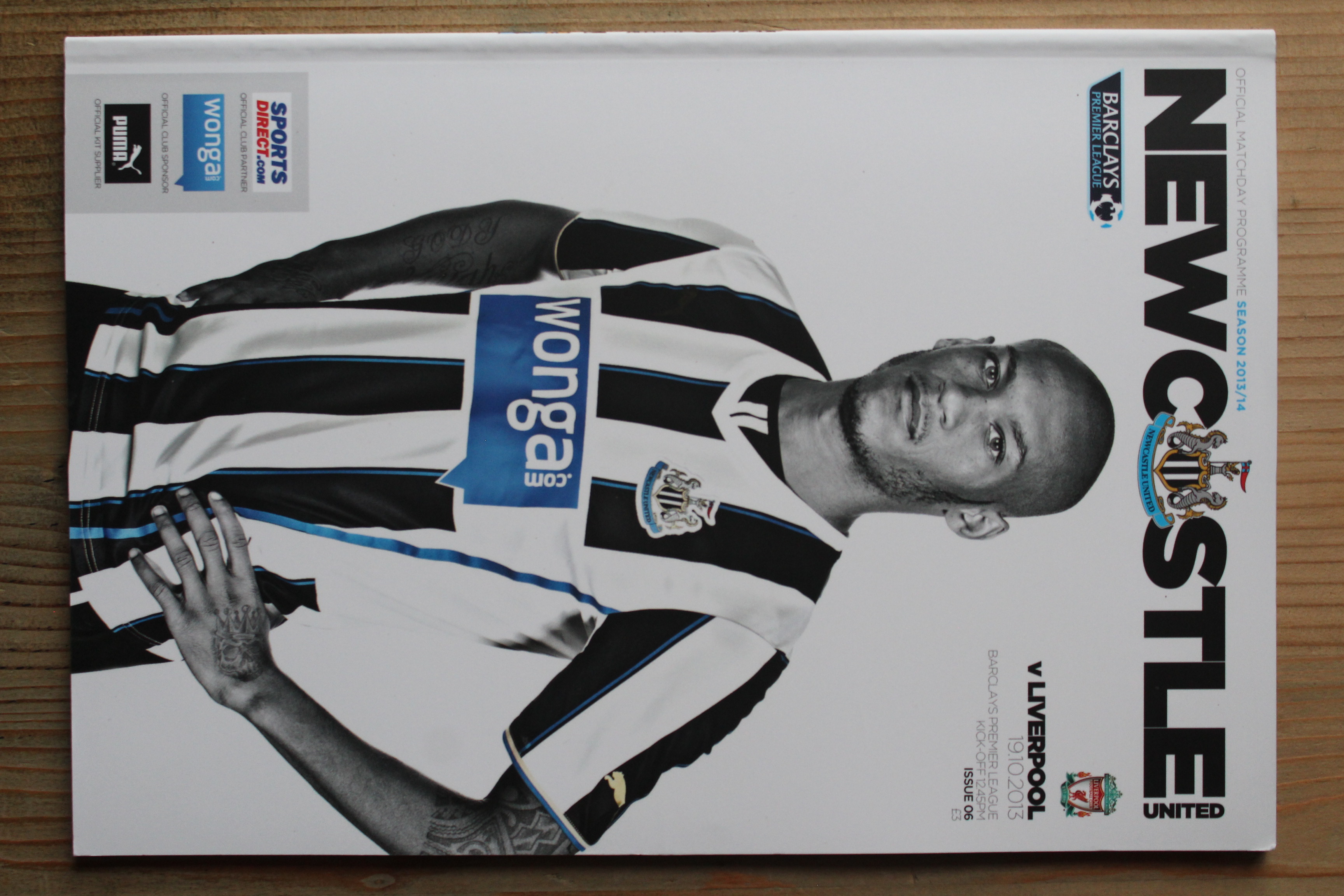 Newcastle United FC v Liverpool FC