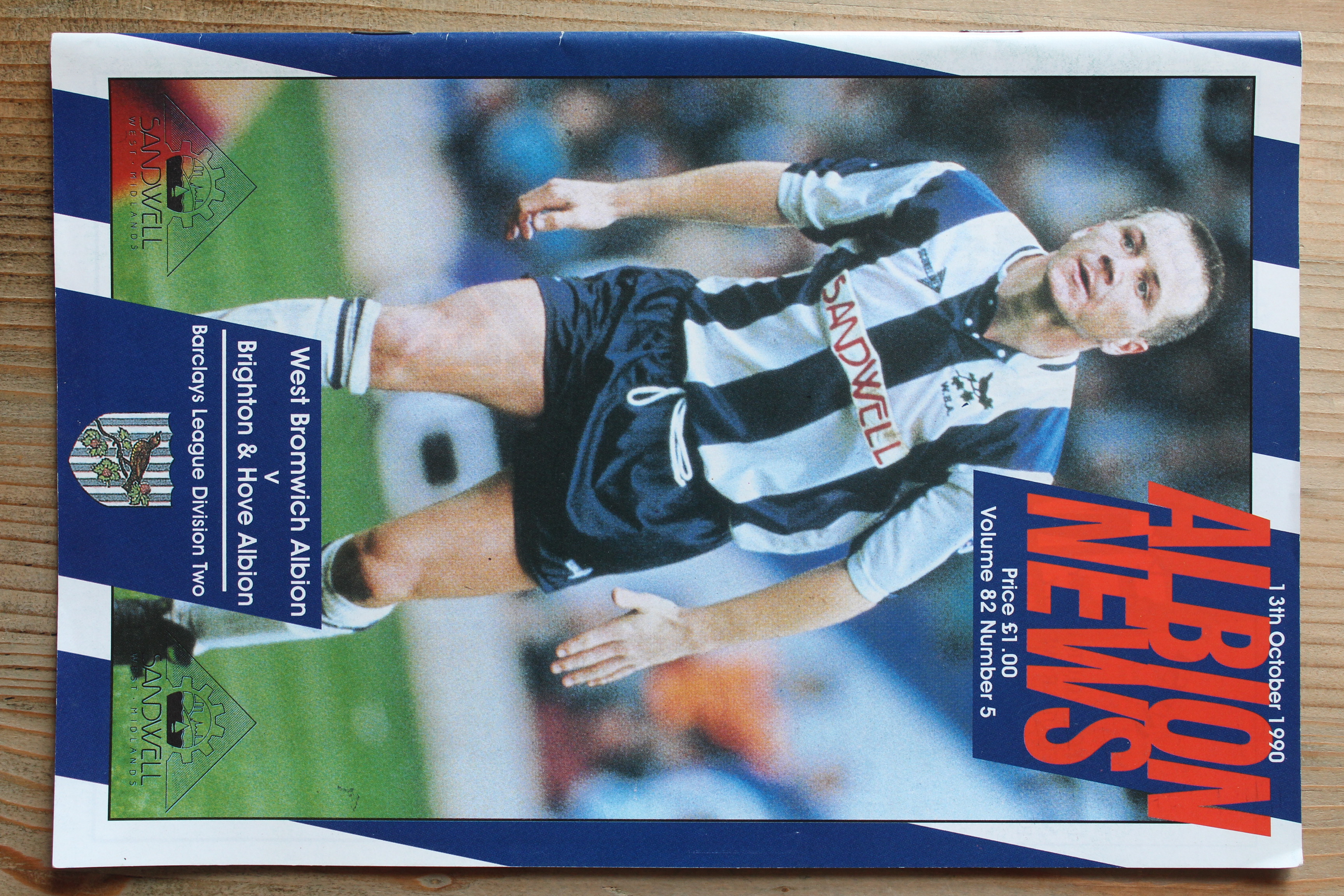 West Bromwich Albion FC  v Brighton & Hove Albion FC