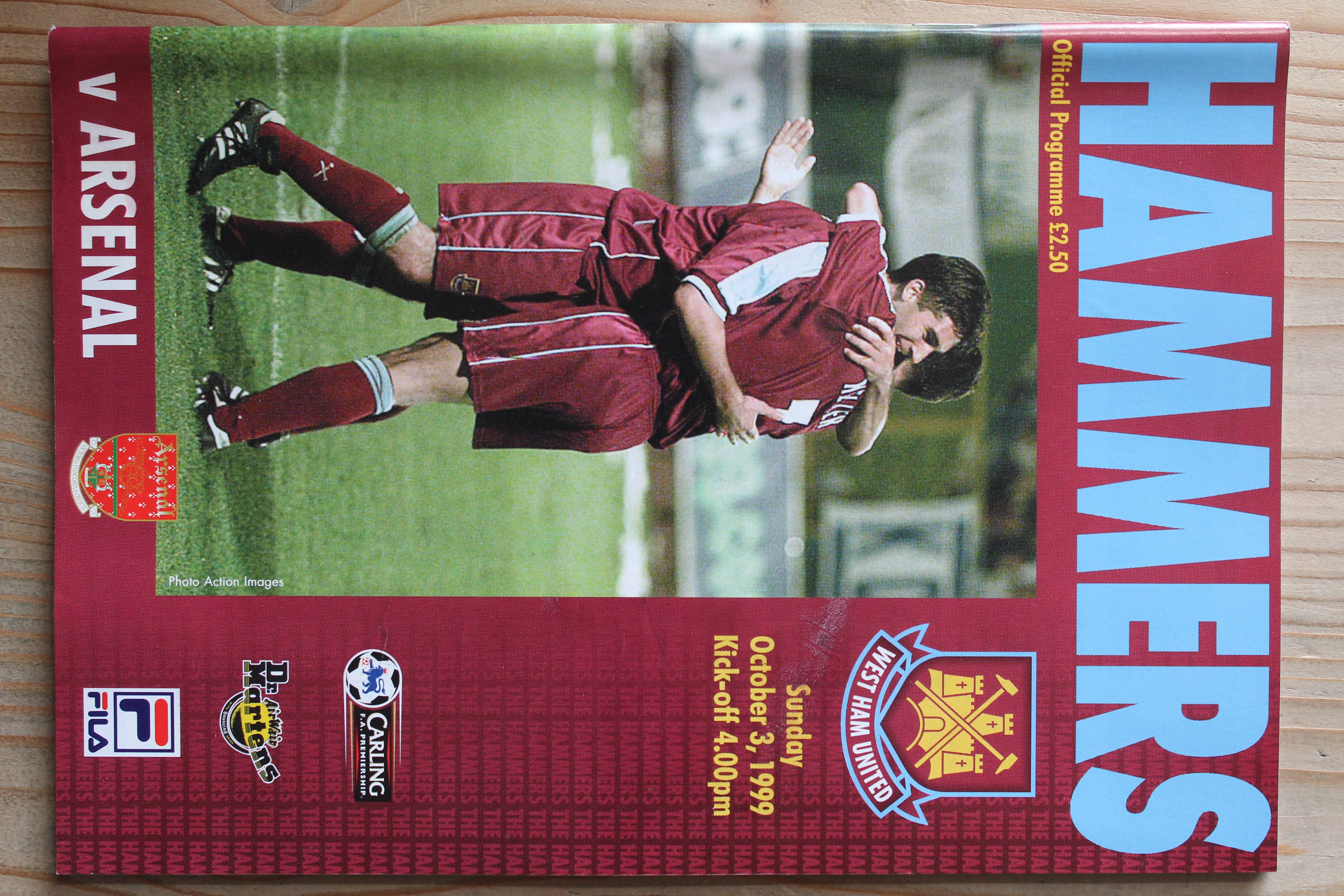 West Ham United FC v Arsenal FC