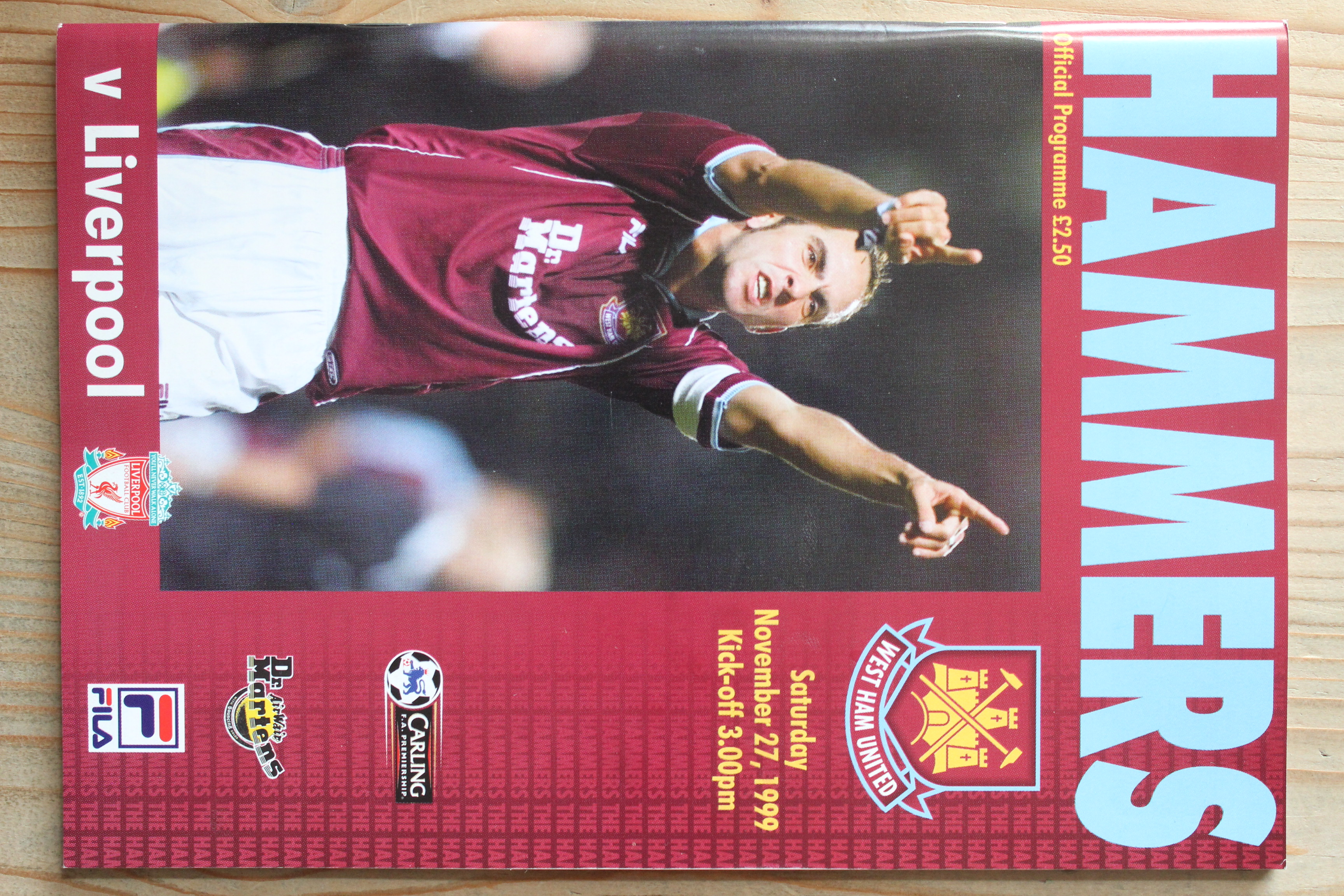 West Ham United FC v Liverpool FC