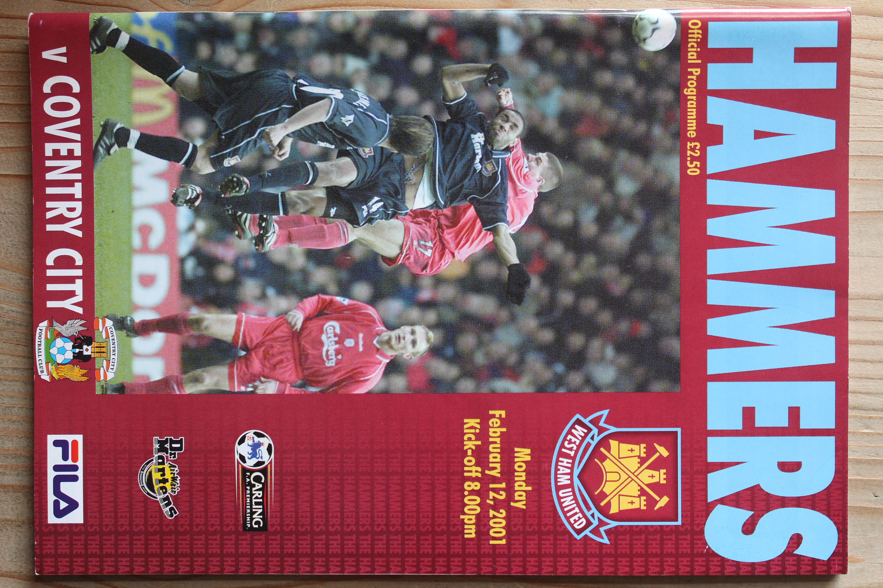 West Ham United FC v Coventry City FC