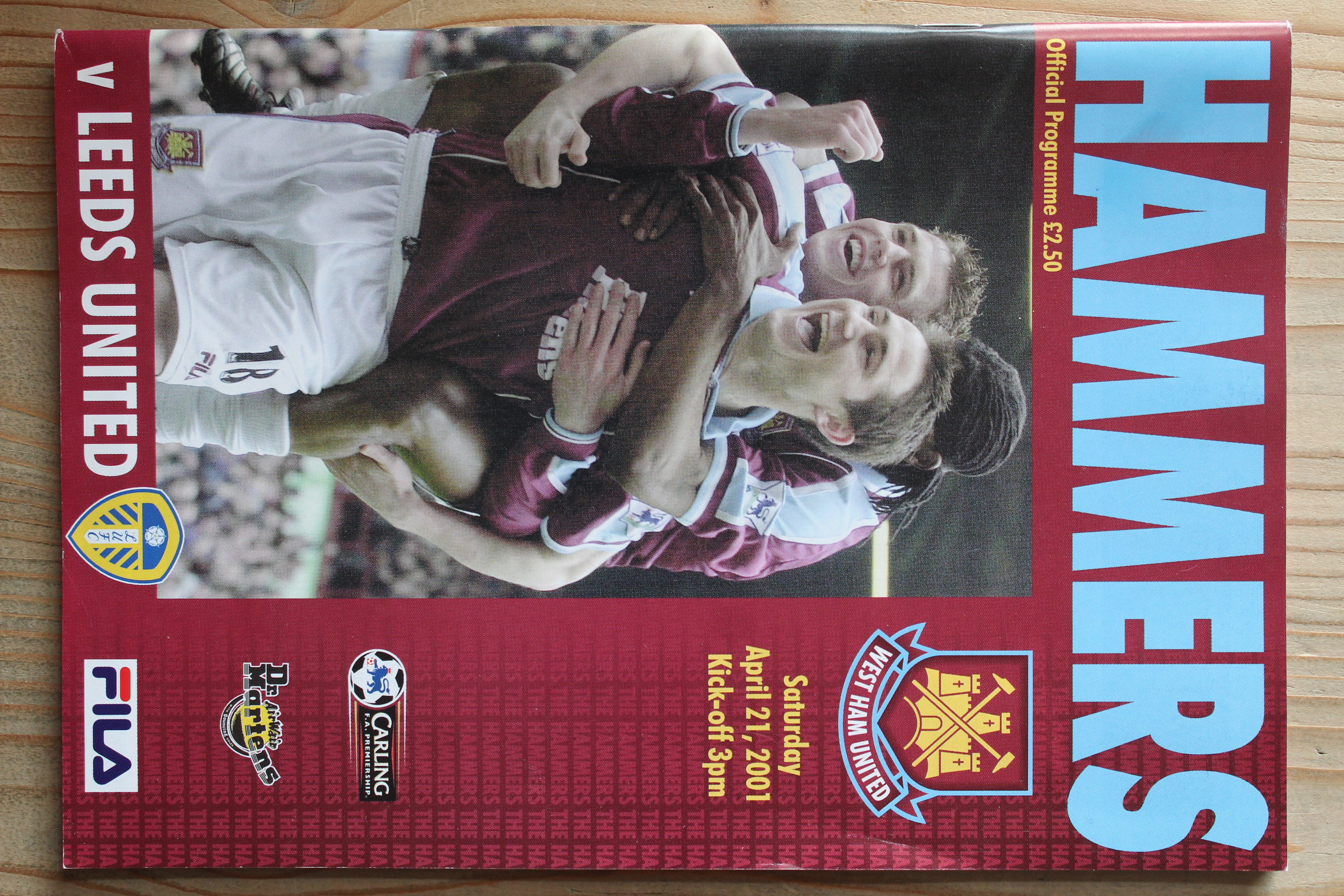 West Ham United FC v Leeds United FC