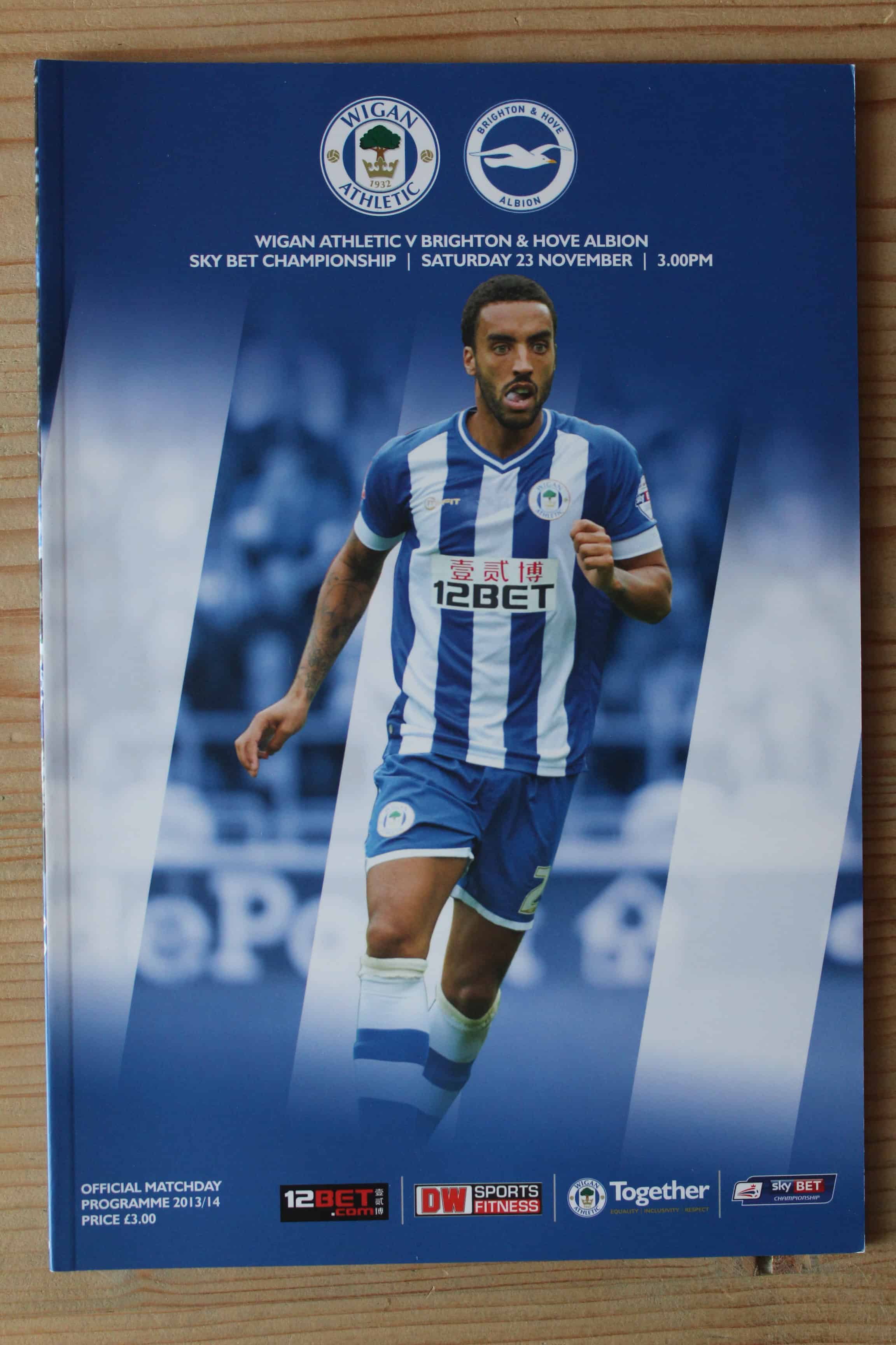 Wigan Athletic FC v Brighton & Hove Albion FC