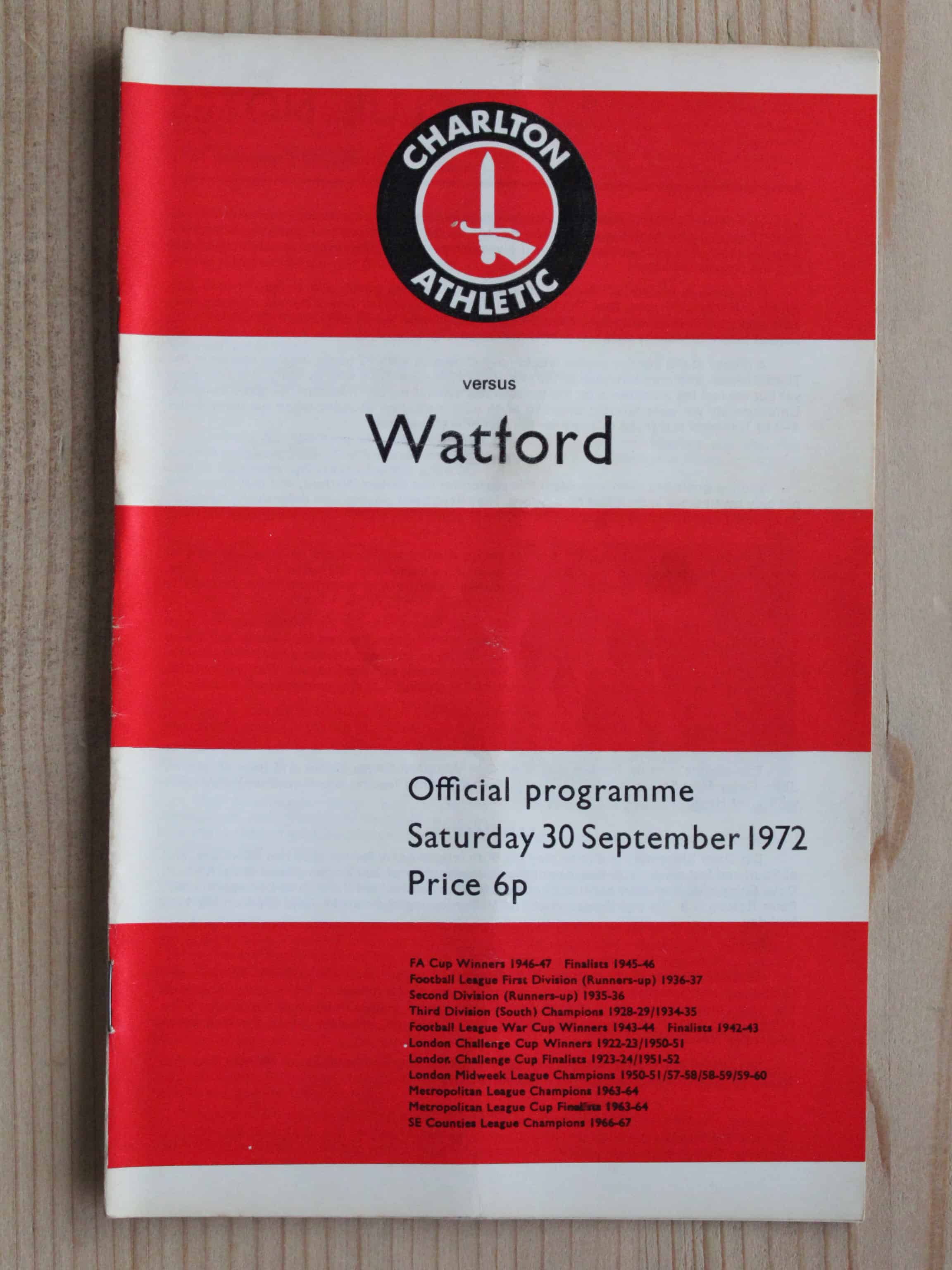 Charlton Athletic FC v Watford FC