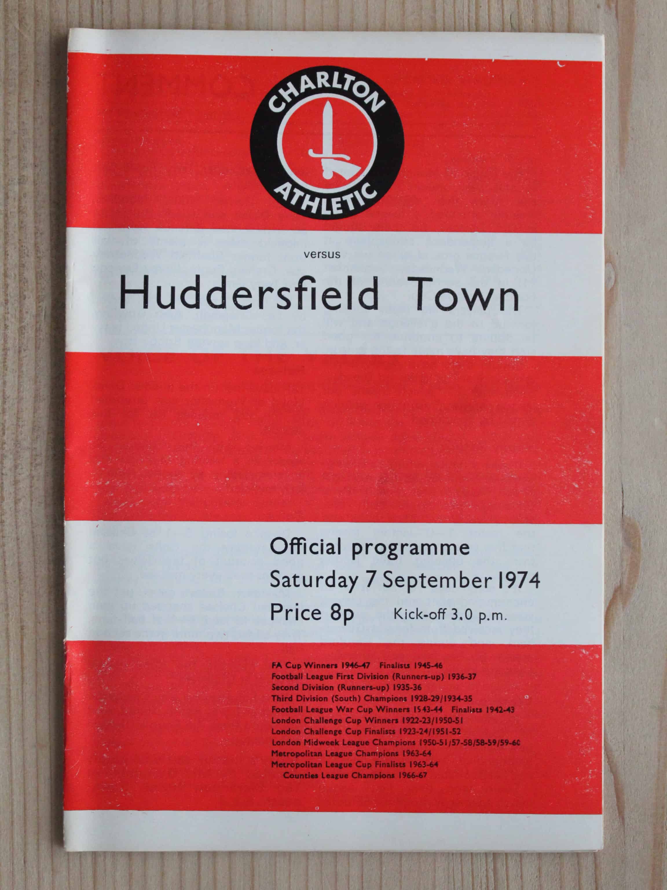 Charlton Athletic FC v Huddersfield Town FC