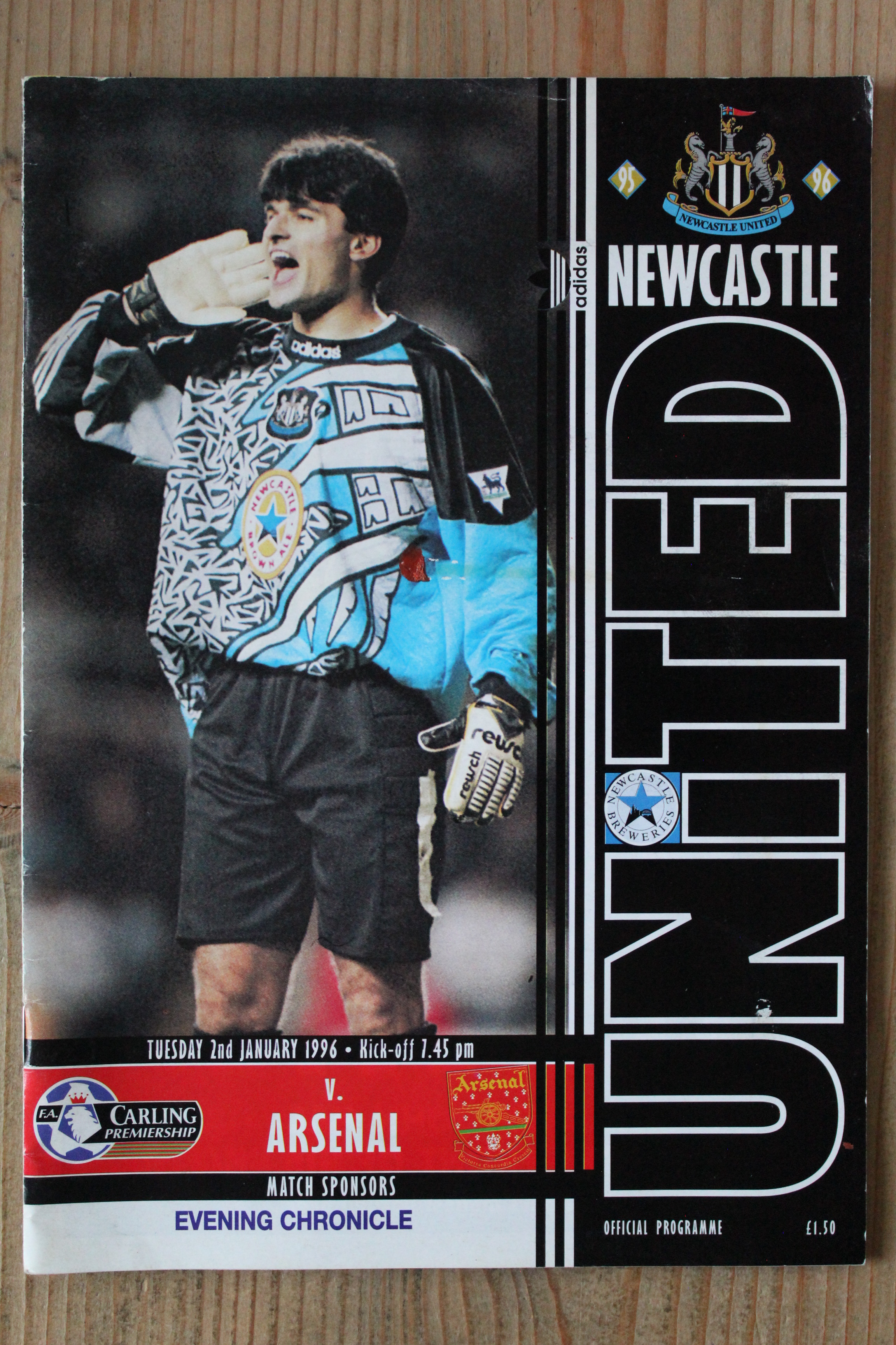 Newcastle United FC v Arsenal FC