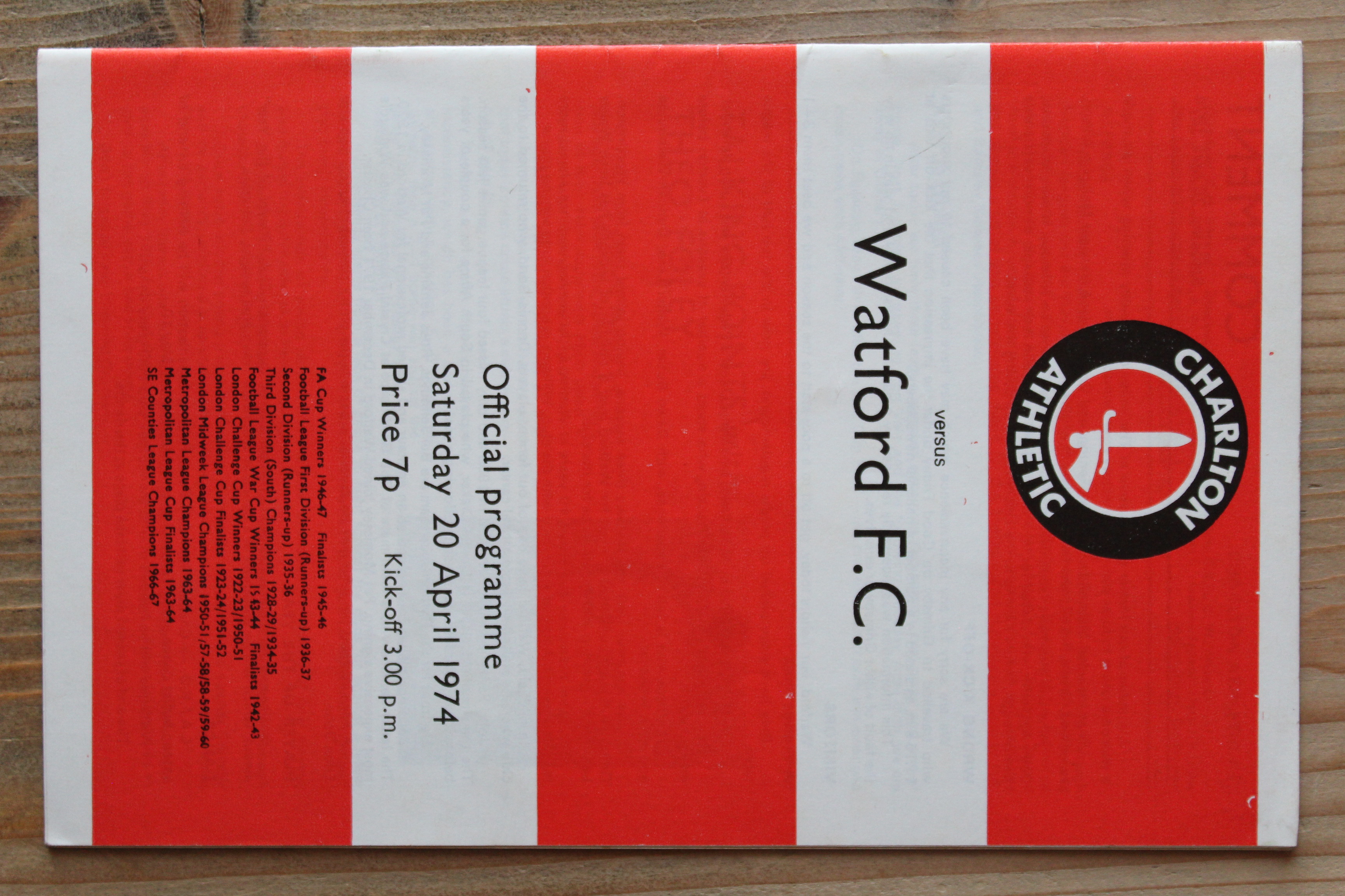 Charlton Athletic FC v Watford FC