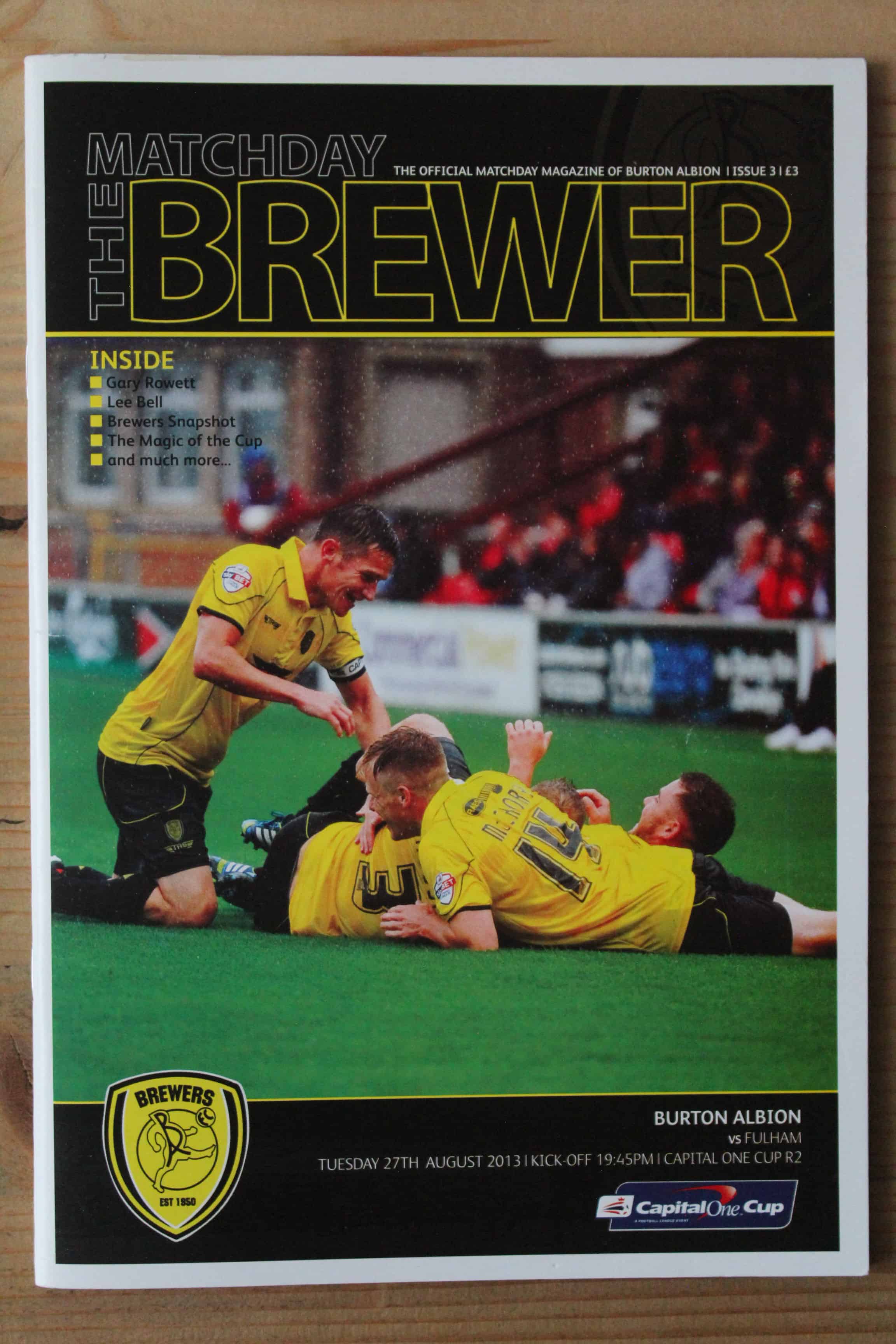 Burton Albion FC v Fulham FC