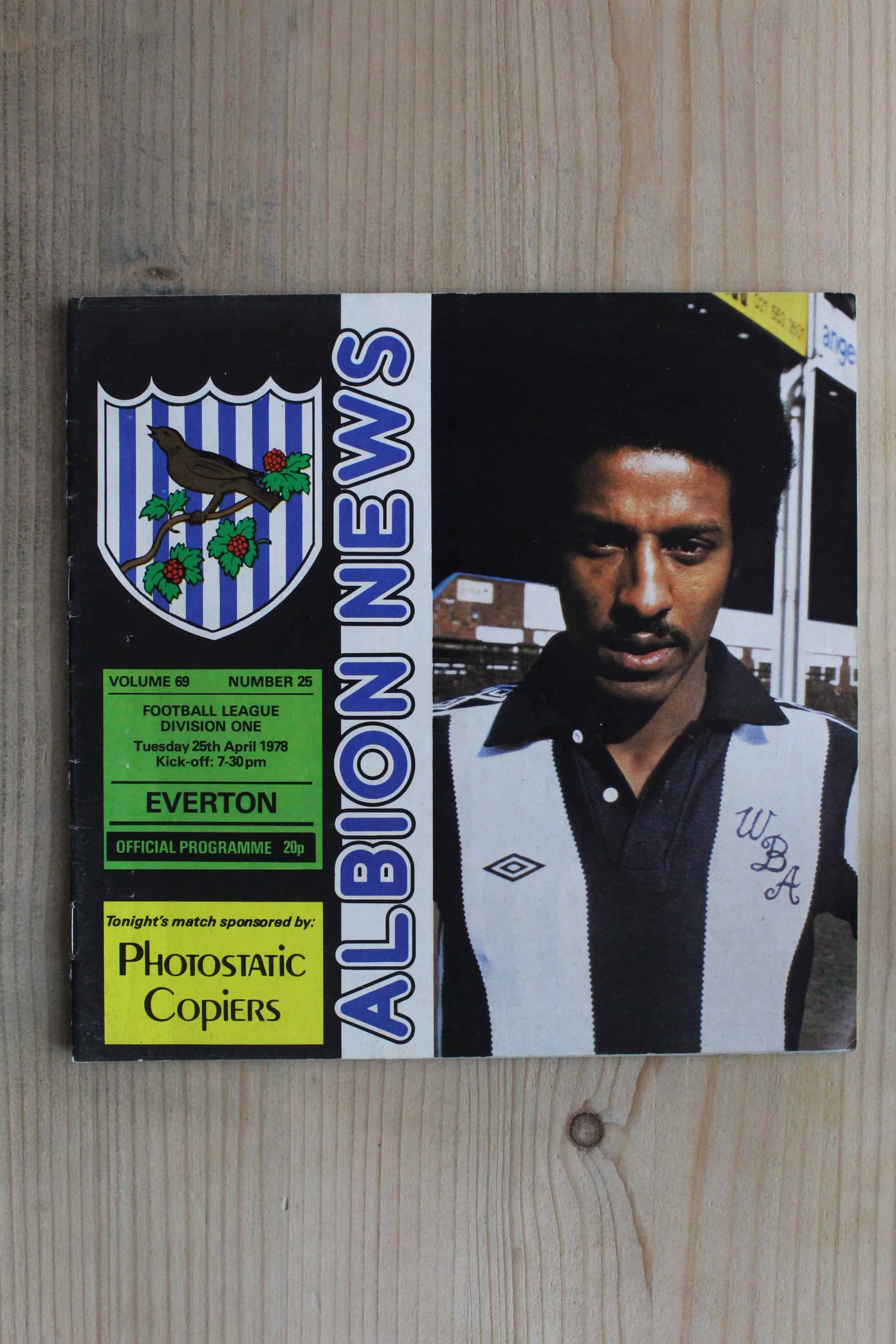 West Bromwich Albion FC  v Everton FC