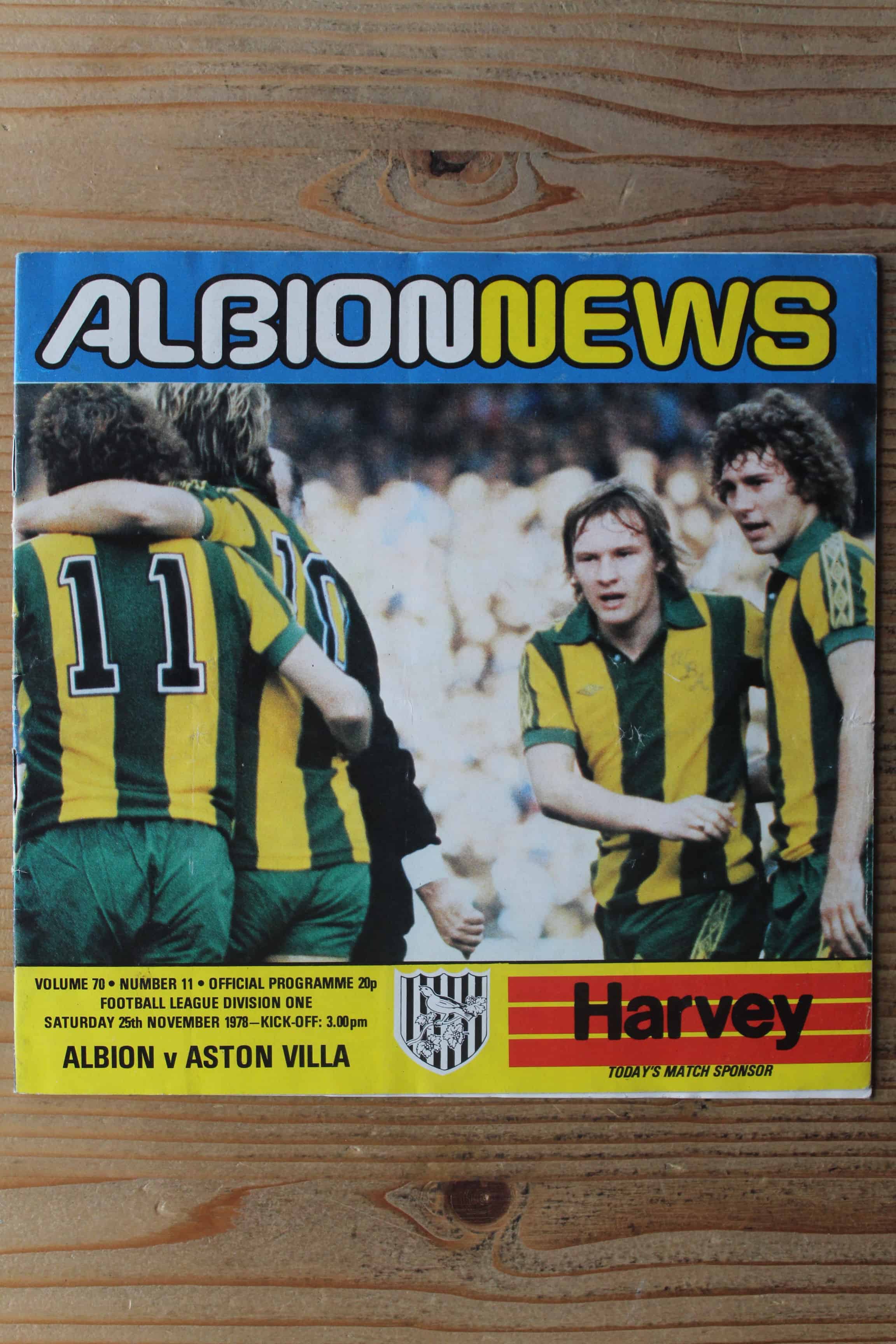 West Bromwich Albion FC  v Aston Villa FC