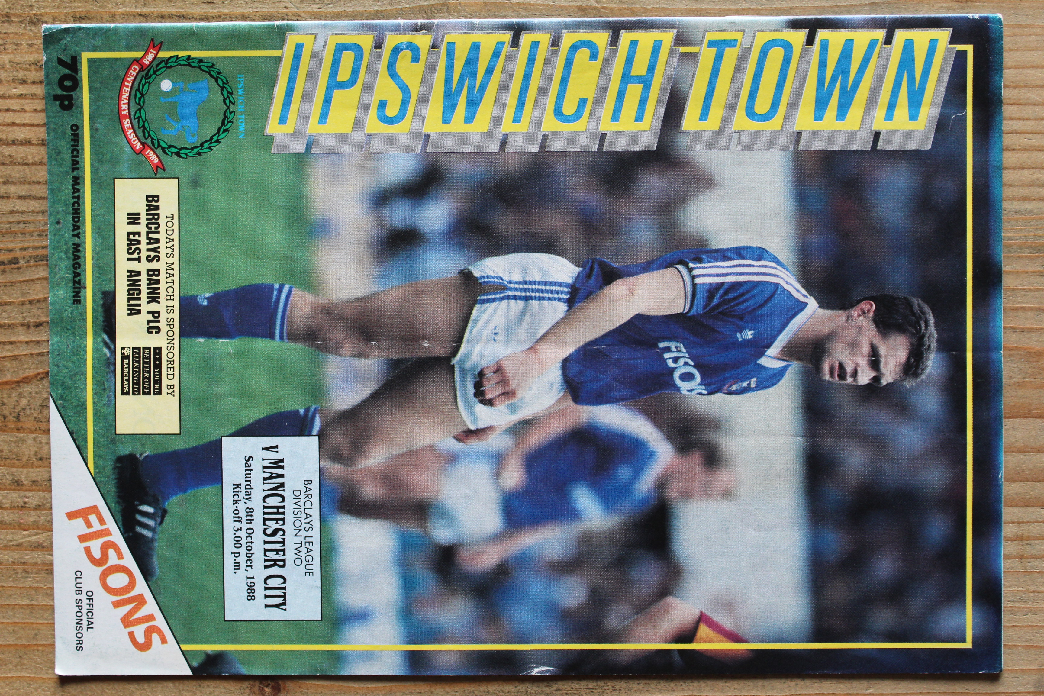 Ipswich Town FC v Manchester City FC