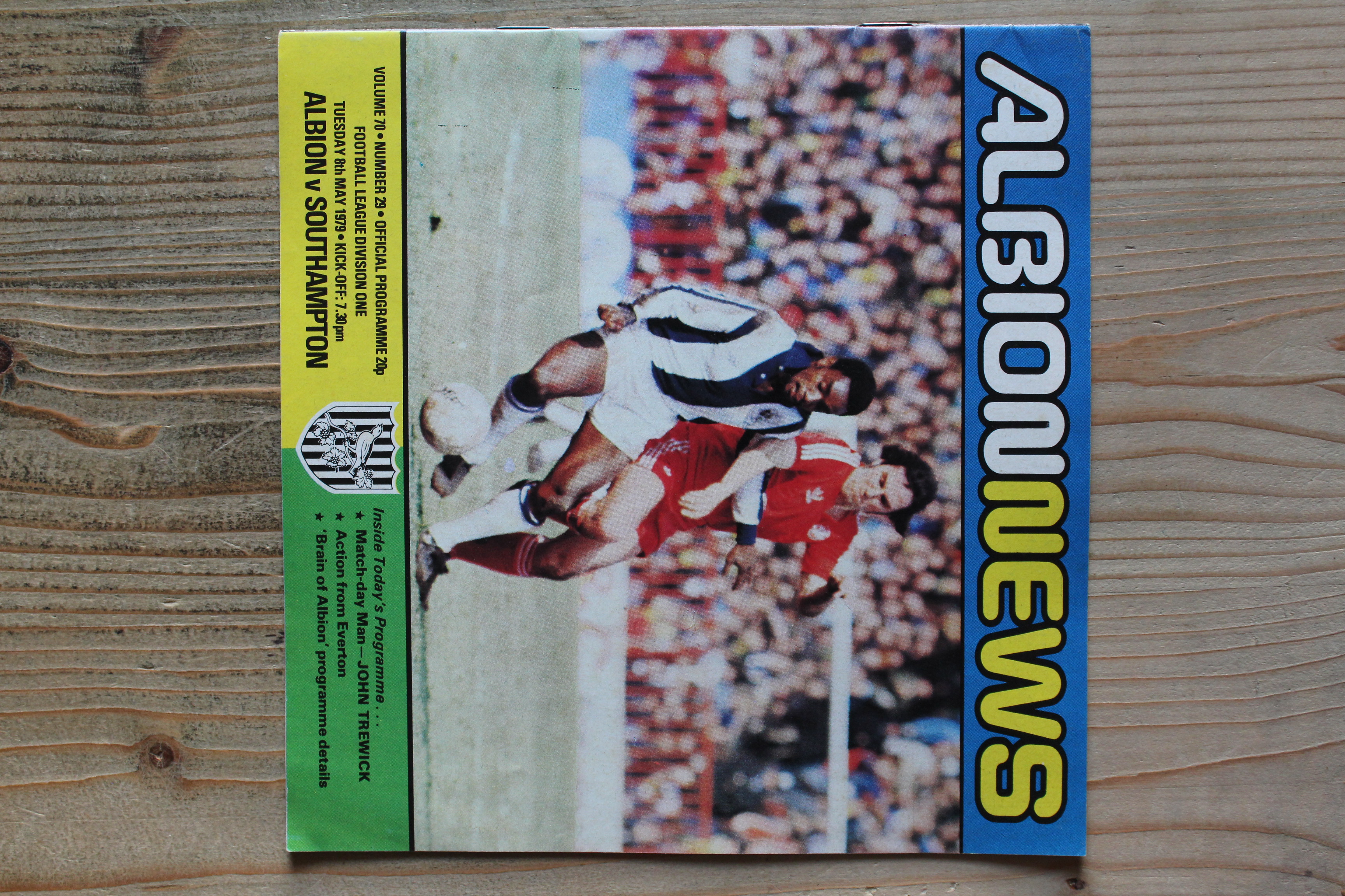 West Bromwich Albion FC  v Southampton FC