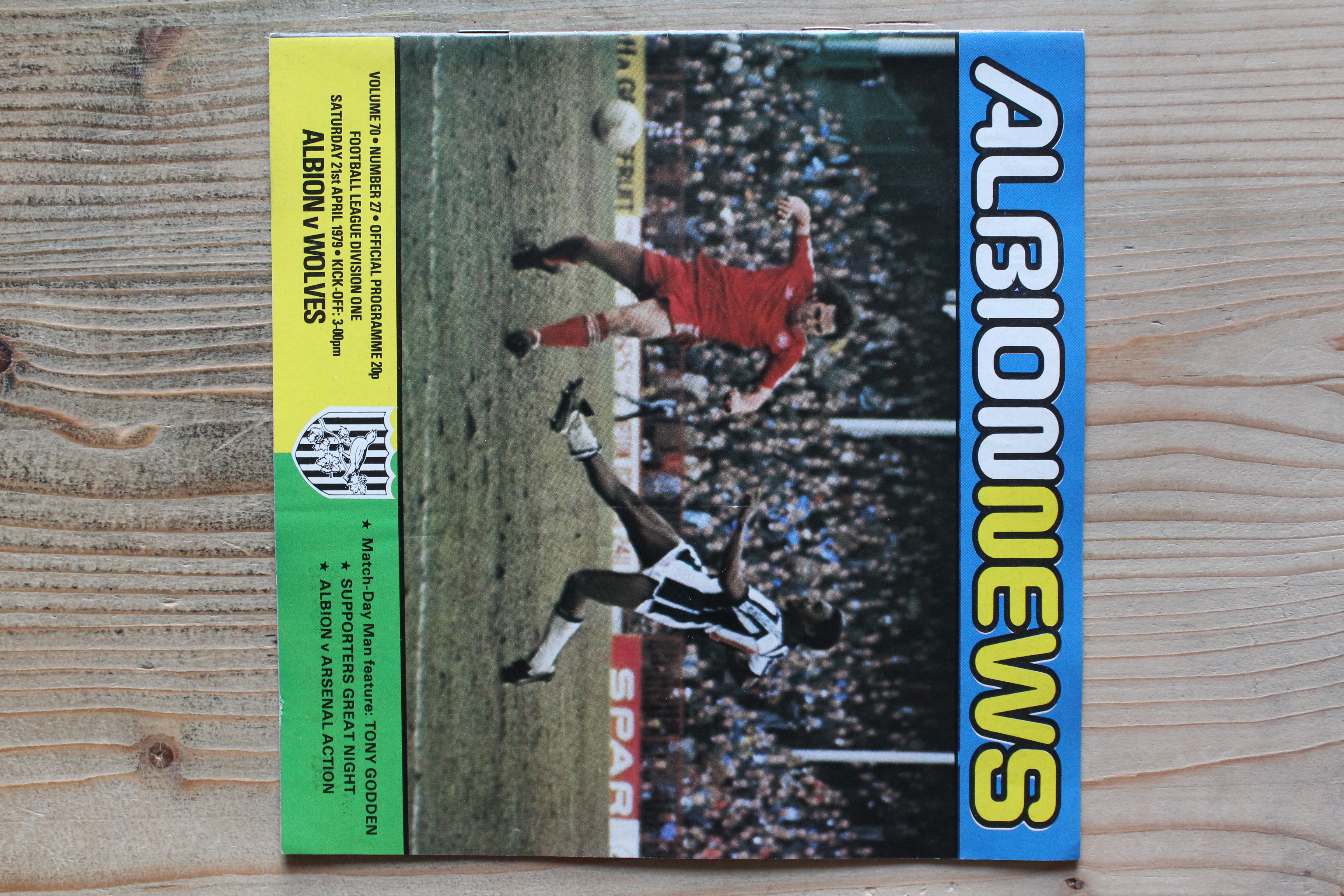 West Bromwich Albion FC  v Wolverhampton Wanderers FC