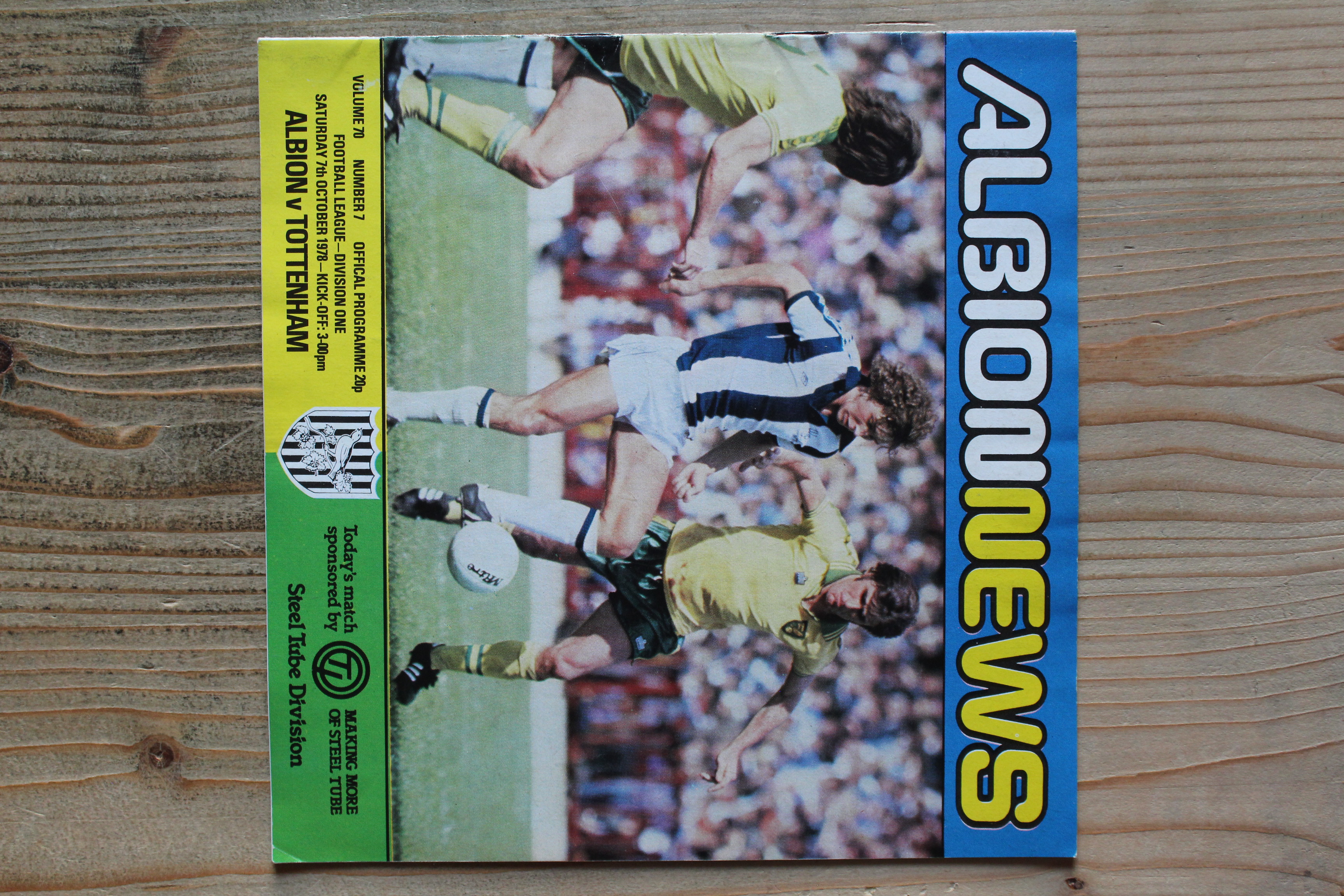 West Bromwich Albion FC  v Tottenham Hotspur FC