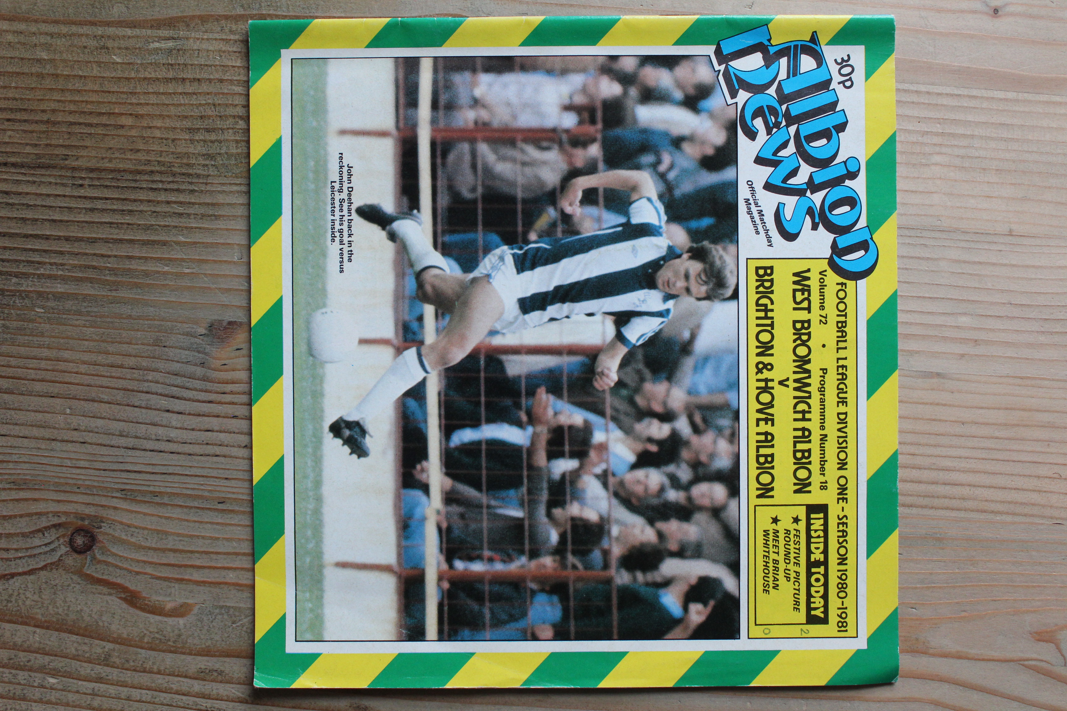 West Bromwich Albion FC  v Brighton & Hove Albion FC