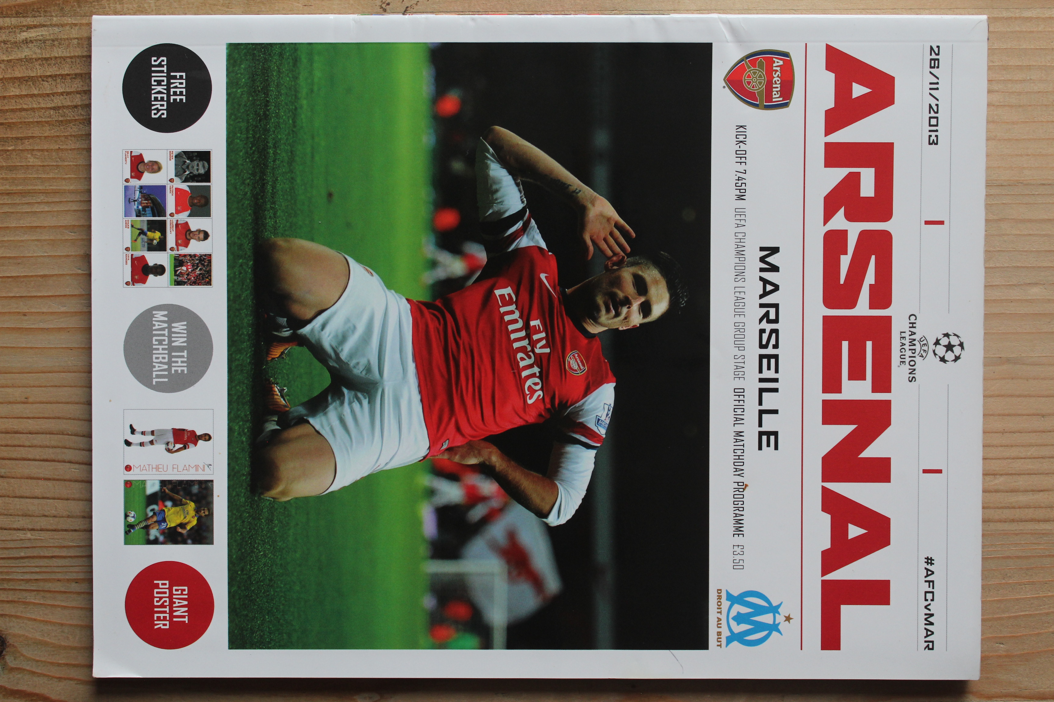 Arsenal FC v Olympique De Marseille