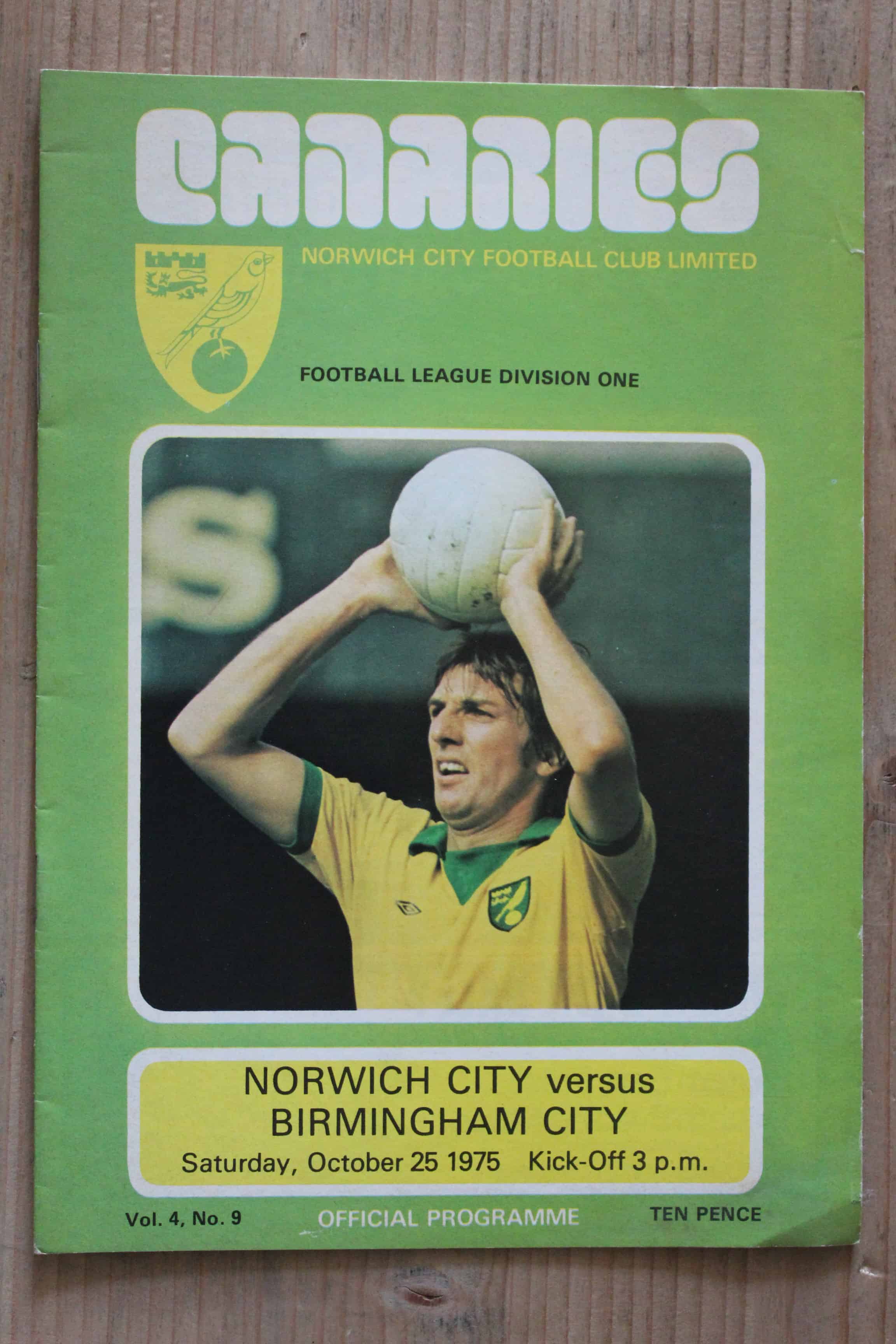 Norwich City FC v Birmingham City FC