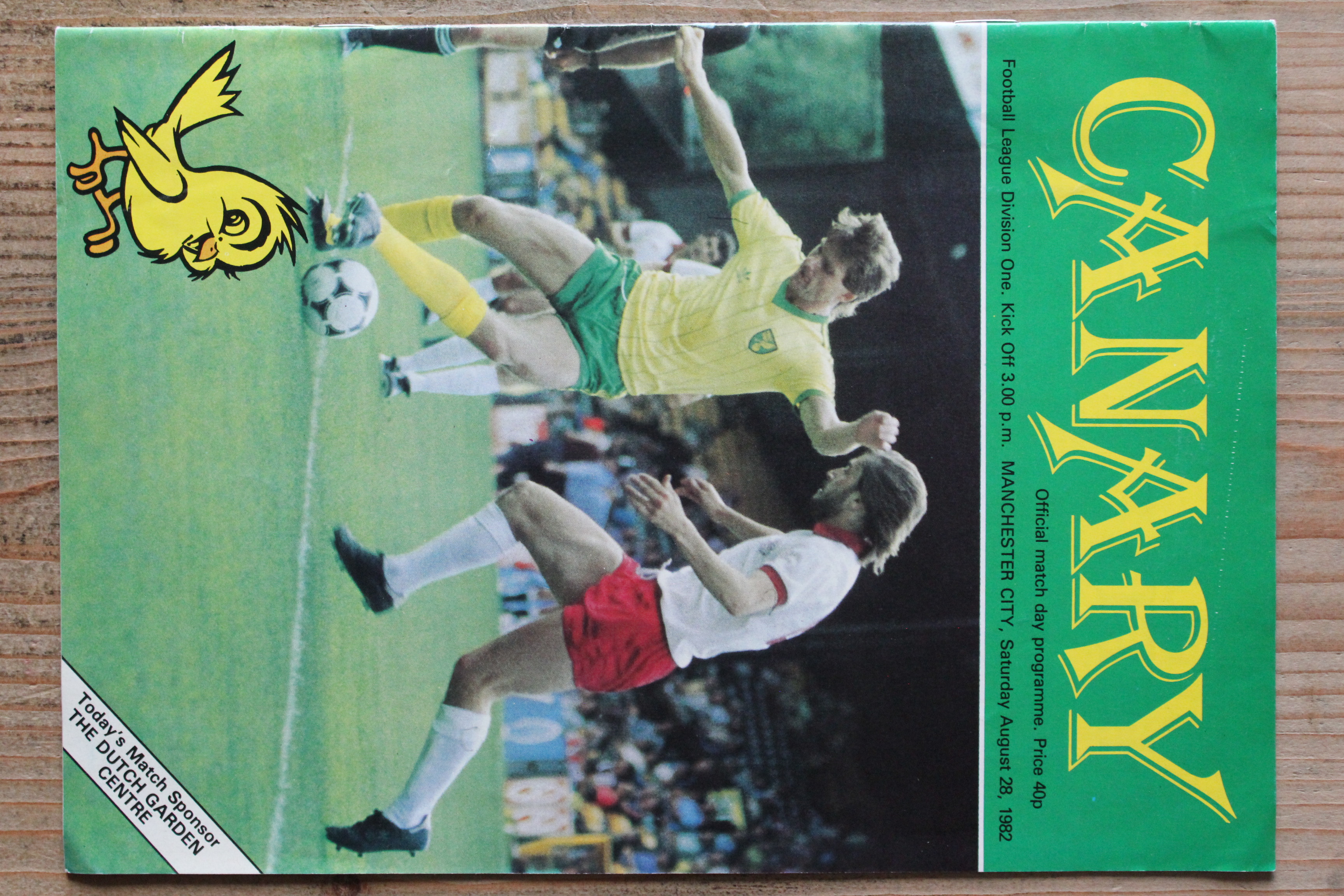 Norwich City FC v Manchester City FC