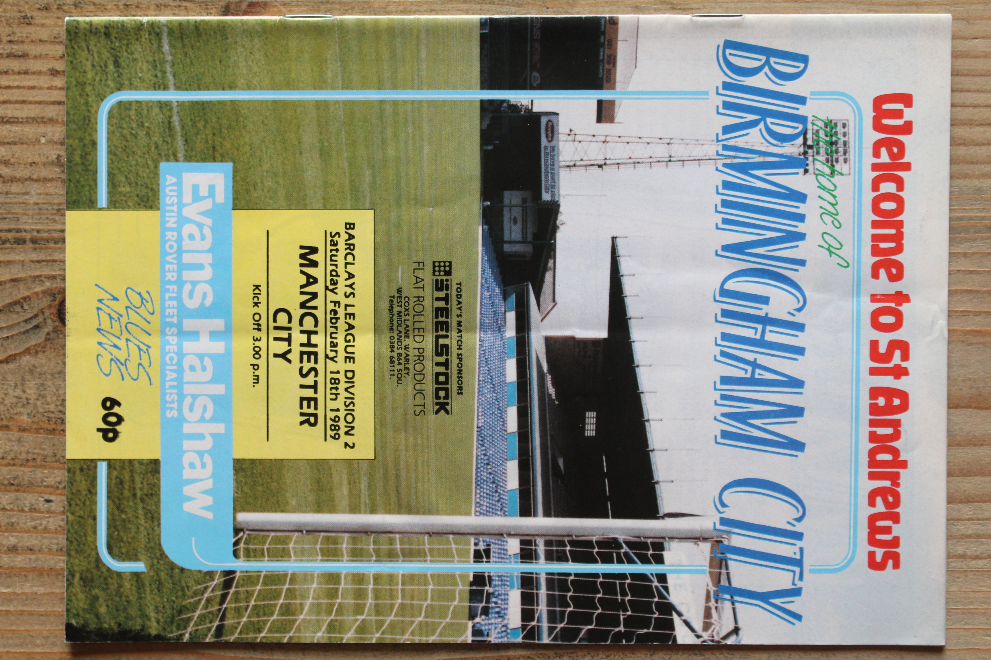 Birmingham City FC v Manchester City FC