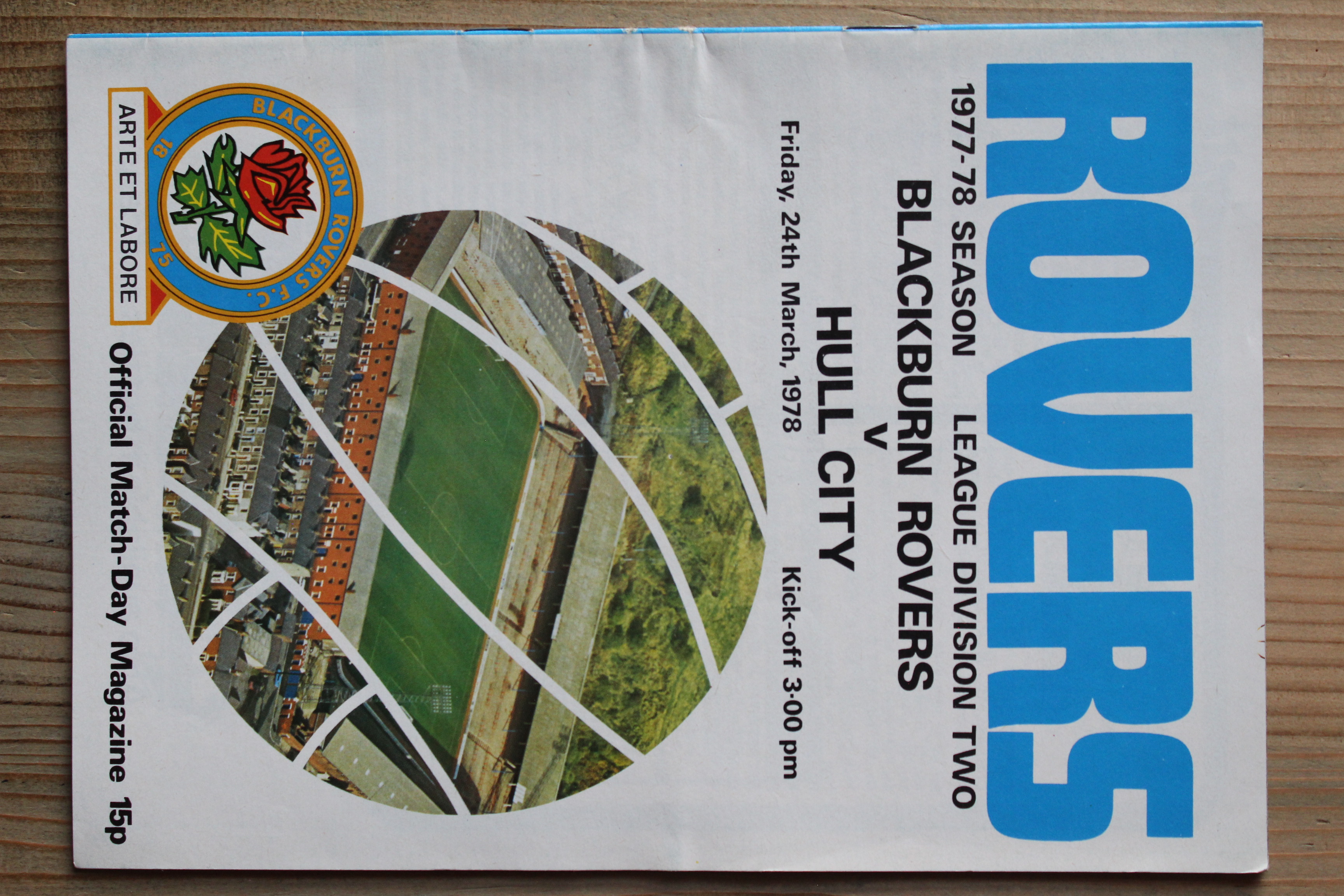 Blackburn Rovers FC v Hull City FC